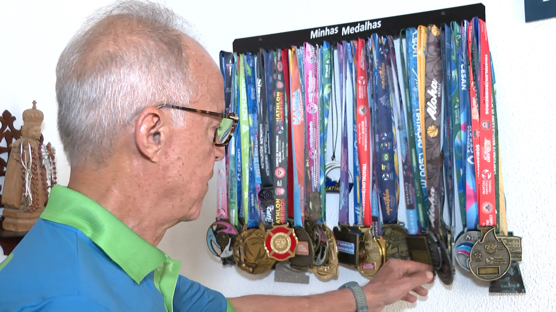 Calhau participou de campeonatos em diferentes partes do Brasil