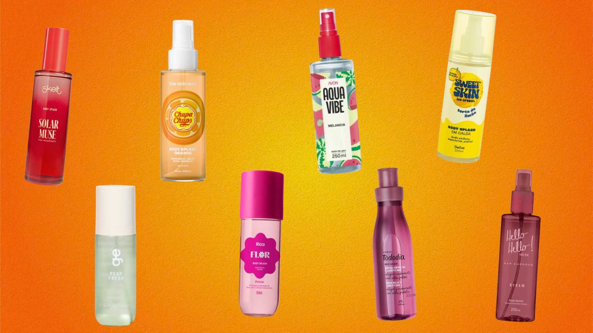 Body splash para a primavera