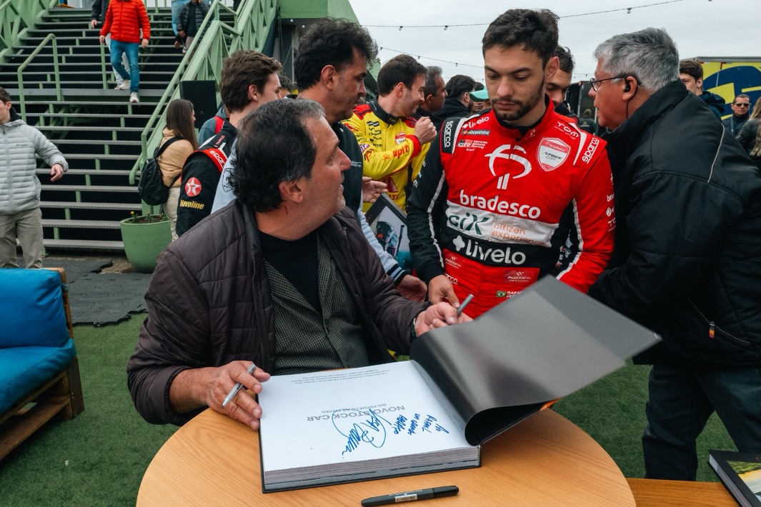 Luca Bassani lança livro sobre os bastidores da nova Stock Car