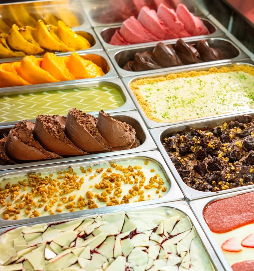 Gelatos da Real Gelateria