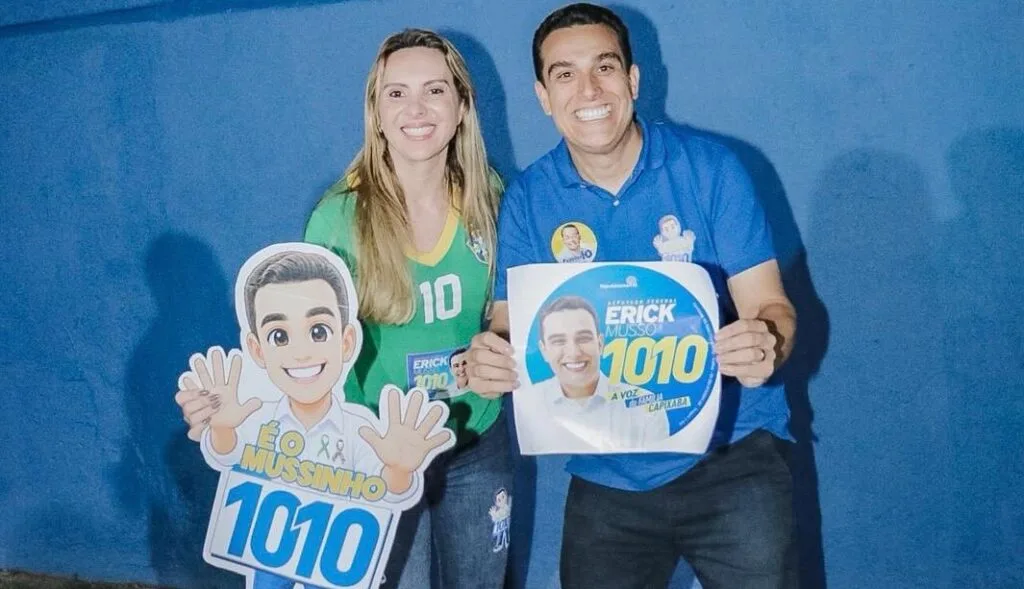 Cris Samorini e Erick Musso