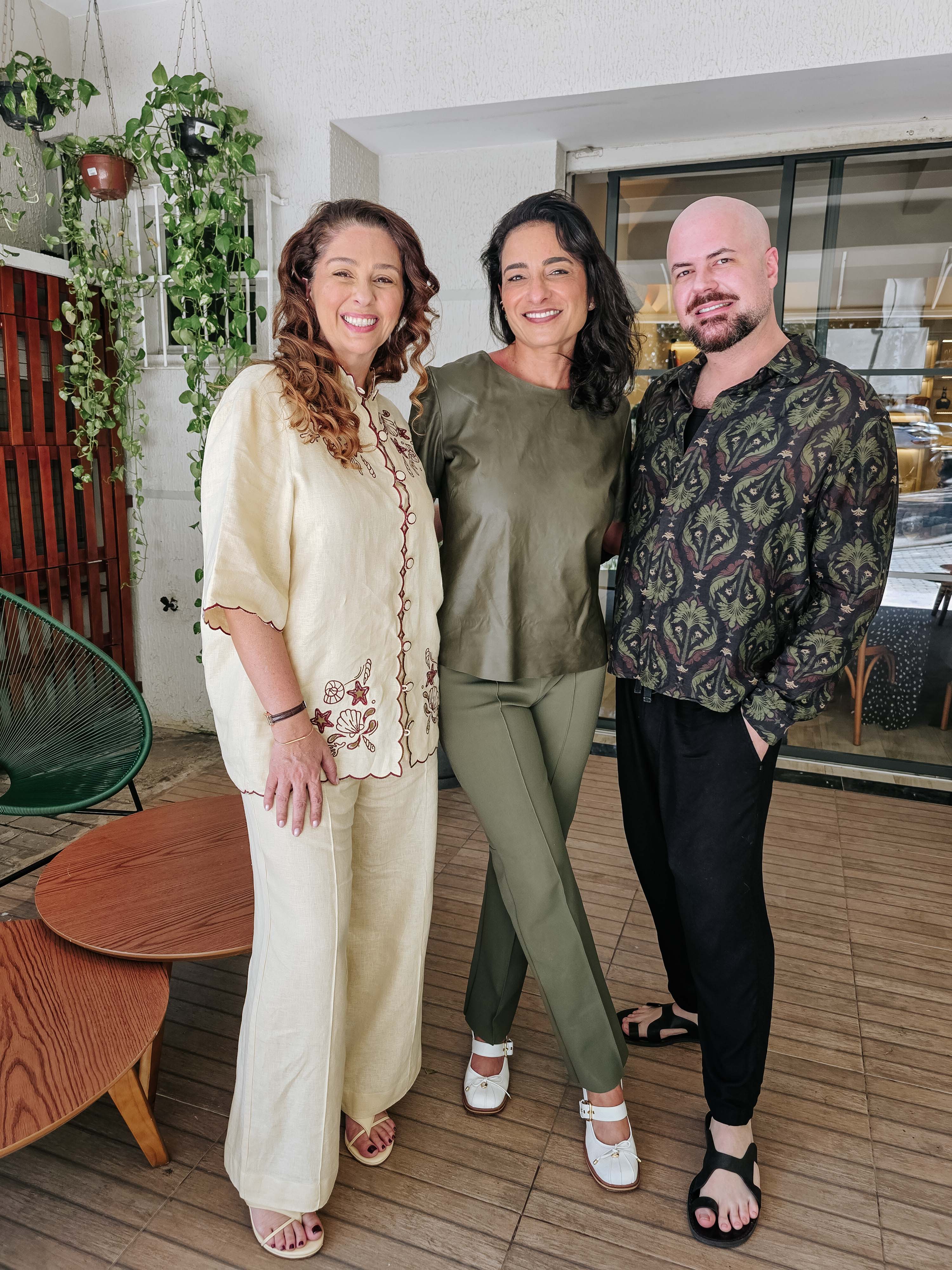 Marianne Assbu, Samia Sassine e Dudu Altoé