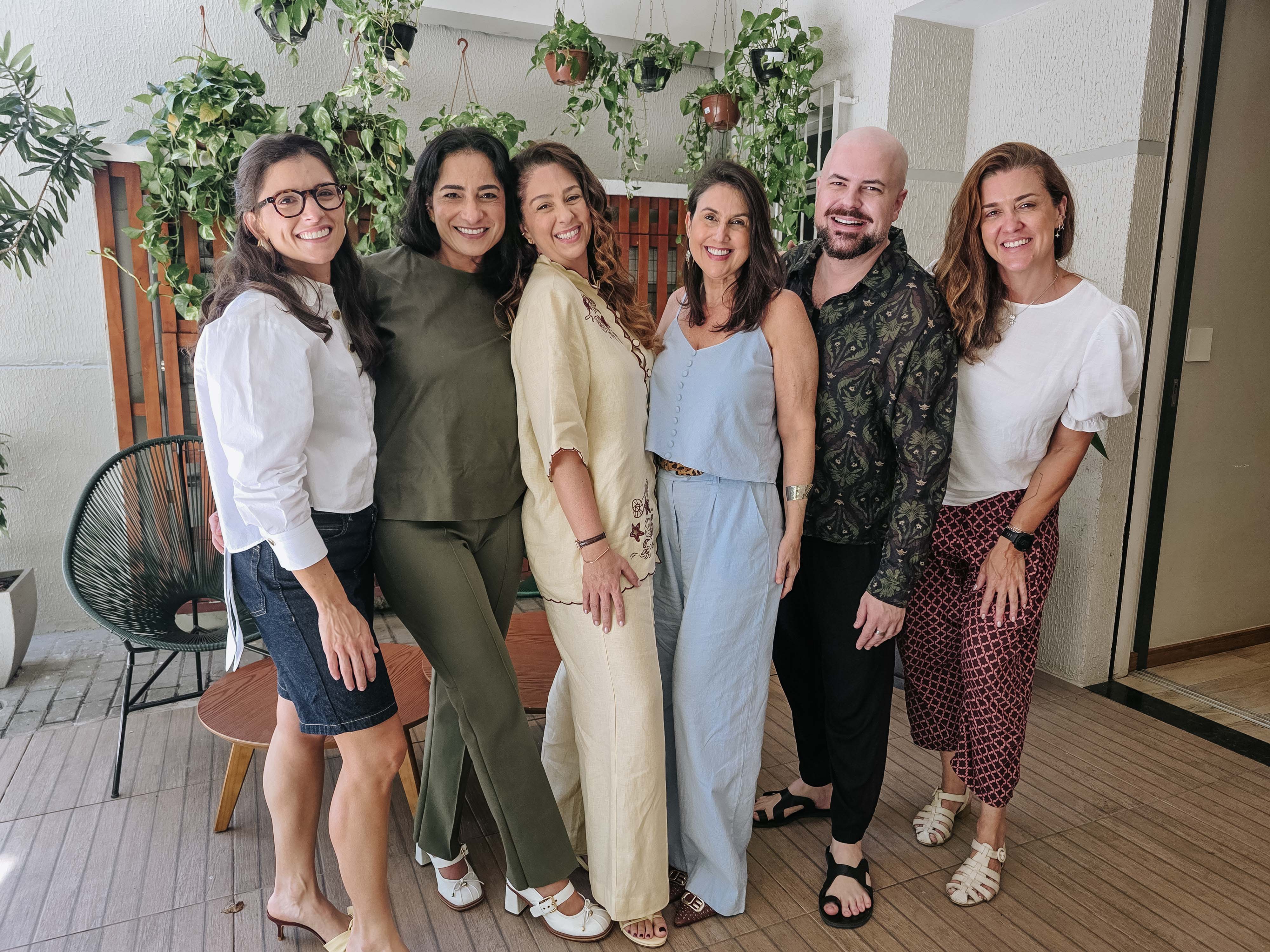 Juliana Barreto, Samia Sassine, Marianne Assbu, Renata Rasseli, Dudu Altoé e Renata Consuelo