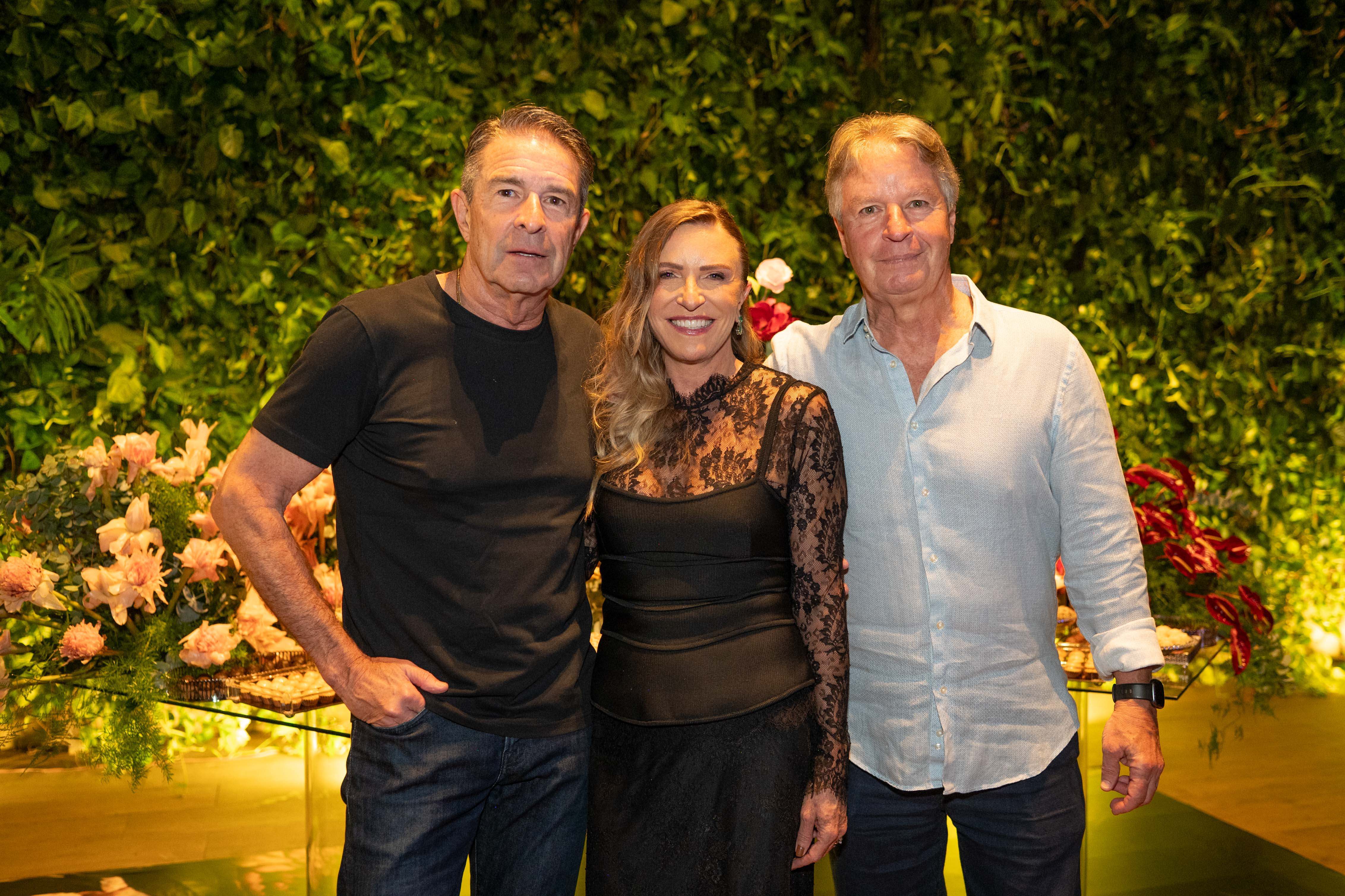 Sérgio Tristão, Patricia Tristão e Ronaldo Tristão
