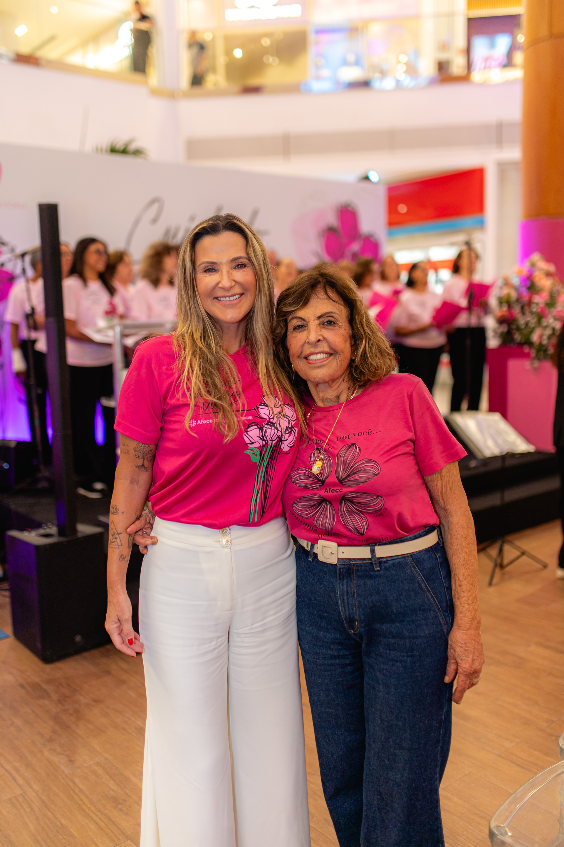 Renata Pimentel e Vera Perenzin