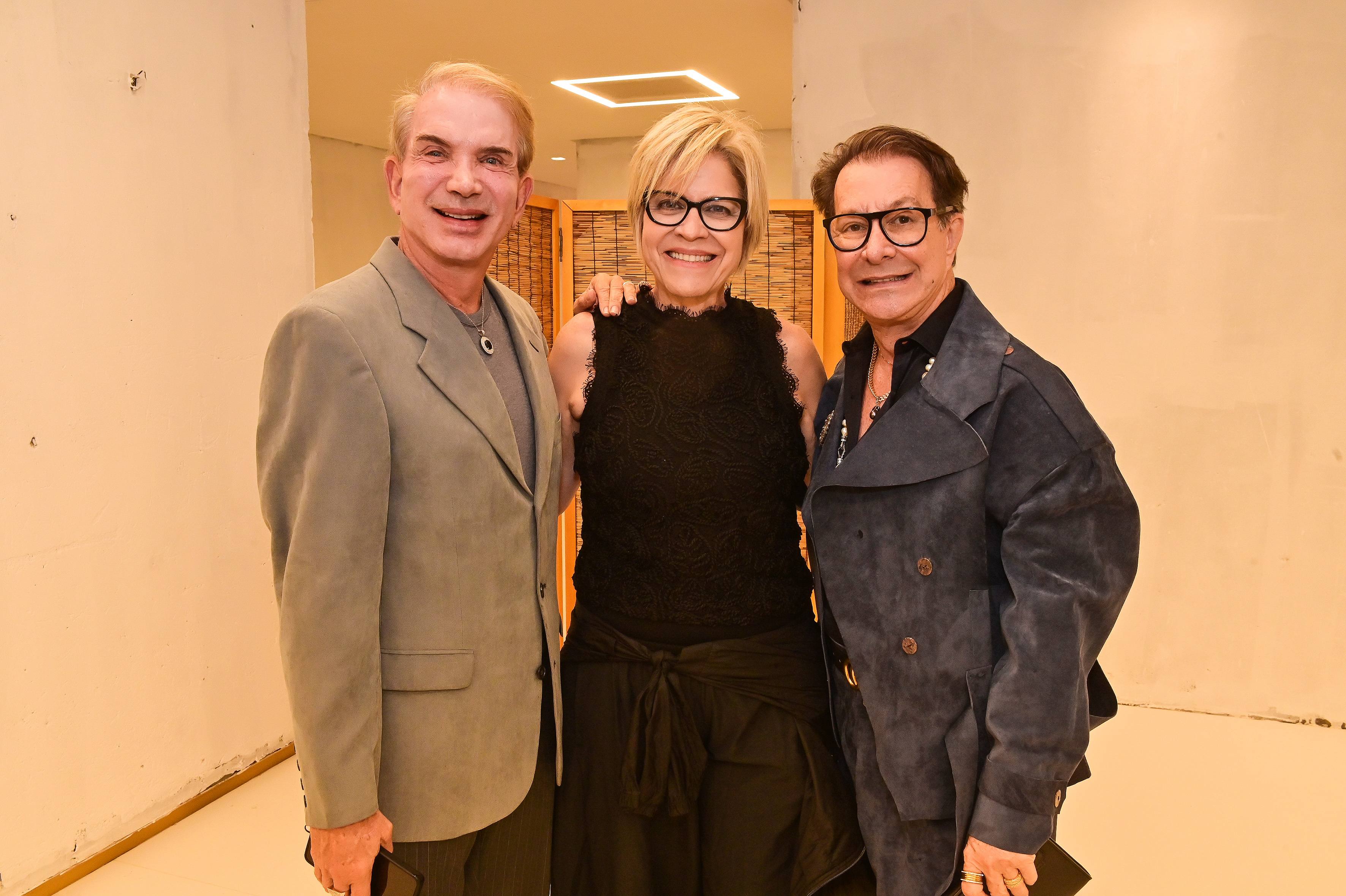 André Pimenta, Mônica Debbané e Sérgio Paulo Rabello