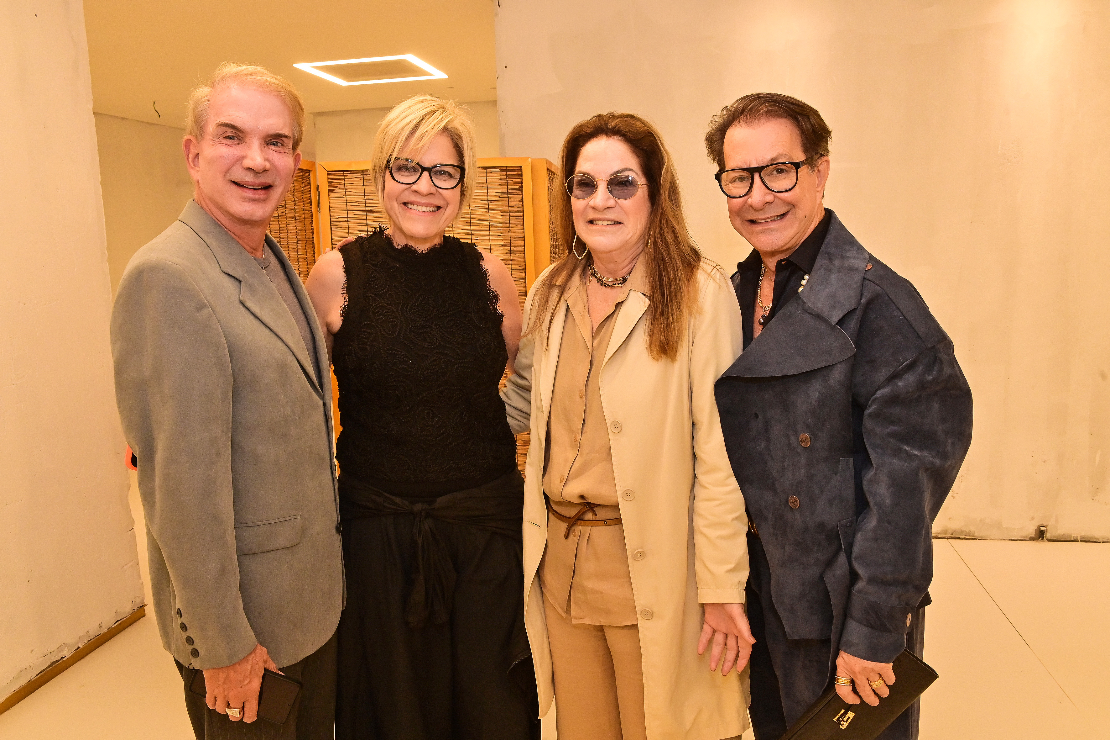 André Pimenta, Mônica Debbané, Graziella Debbané e Sérgio Paulo Rabello