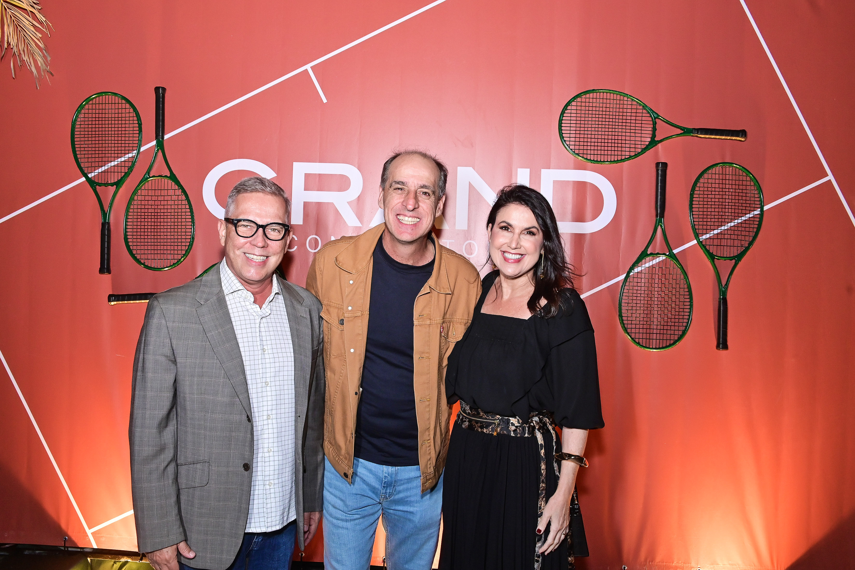 André Hees, Fernando Meligeni e Renata Rasseli