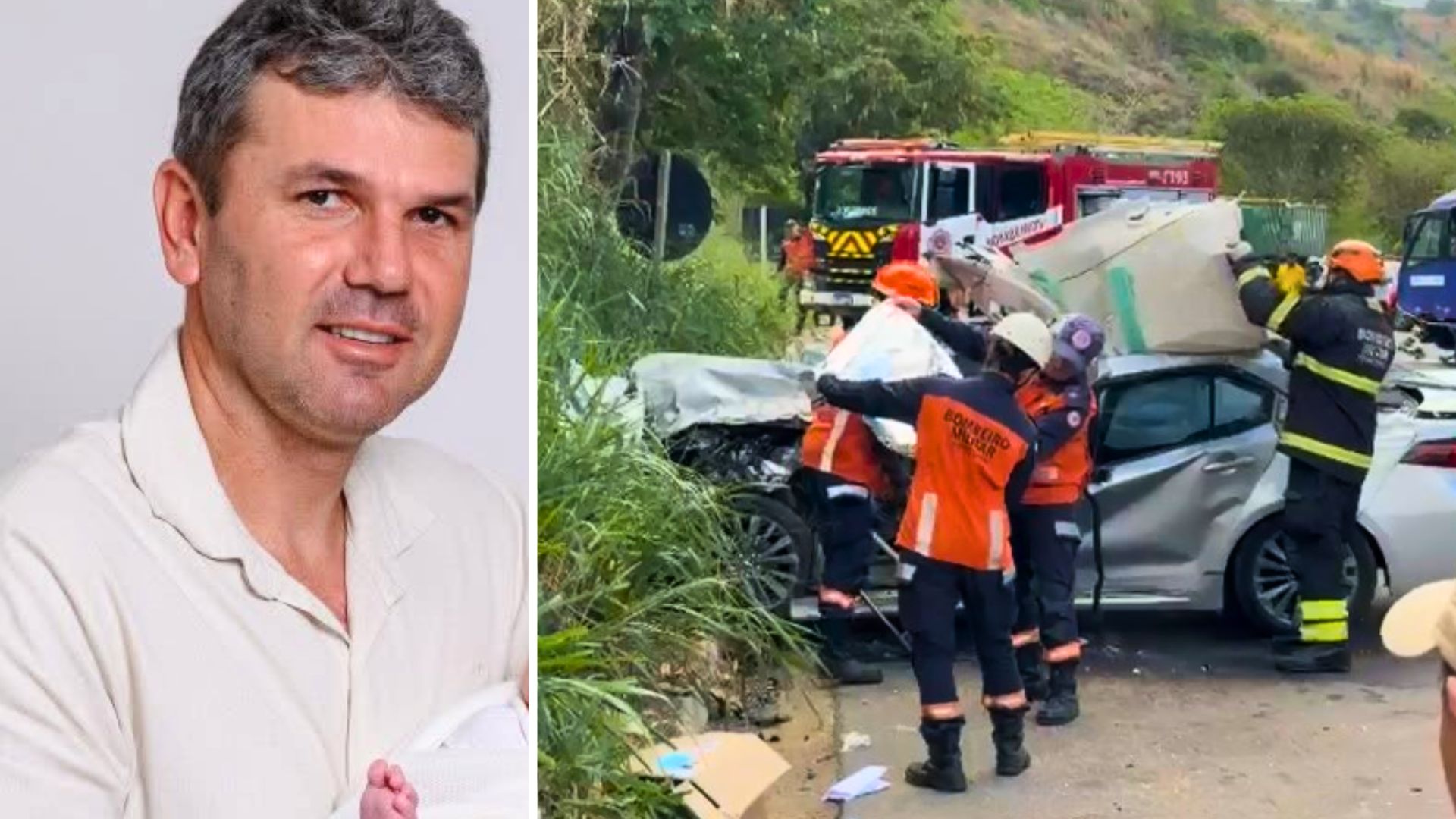 Rodrigo Ronconi, motorista que morreu em acidente na BR 259 em Colatina