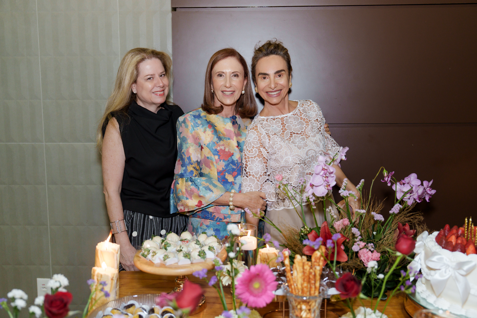 Sandra Fonseca, Mary Helal e Renata Pacheco