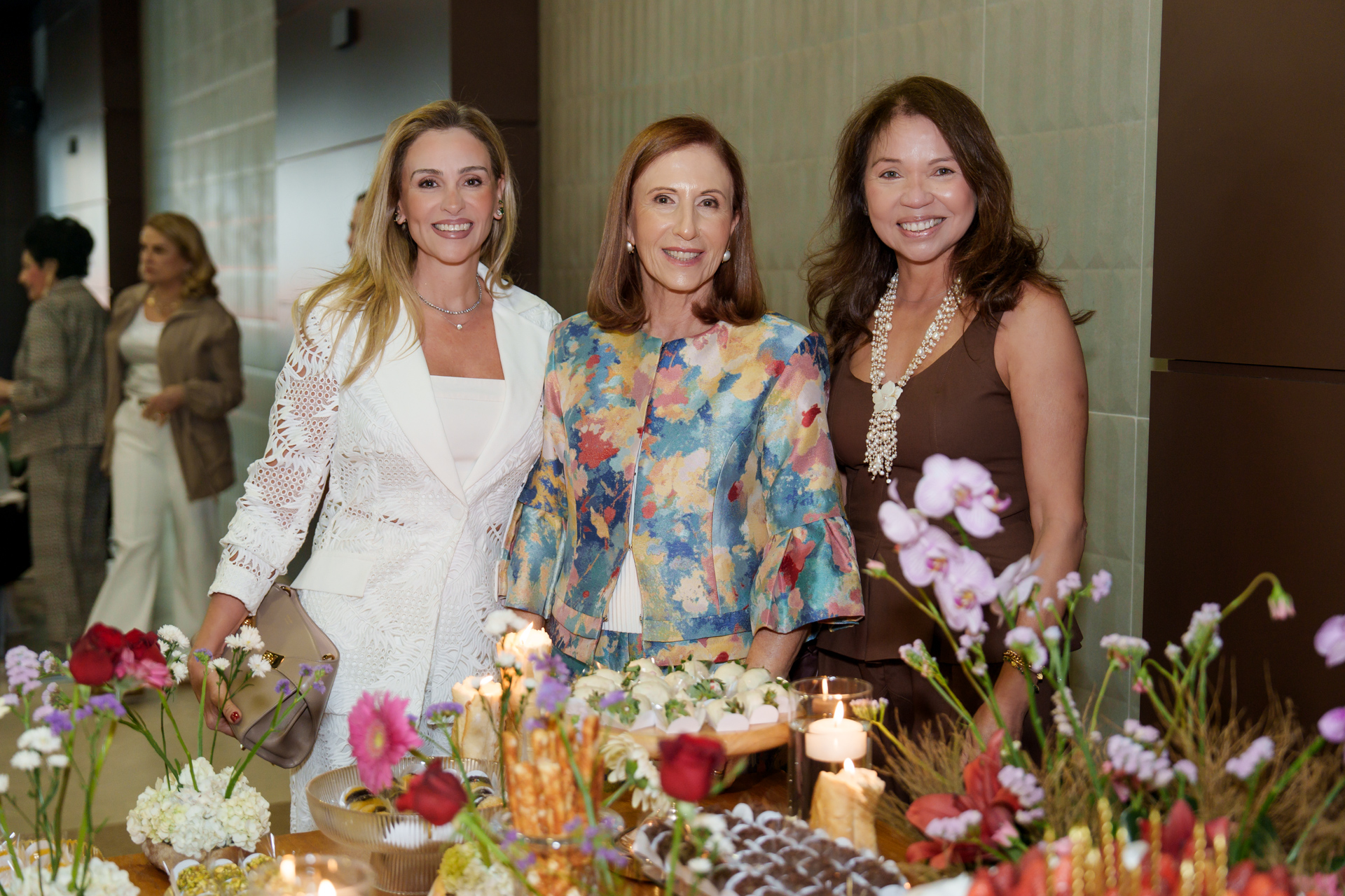 Tatiana Soares, Mary Helal e Ana Clark