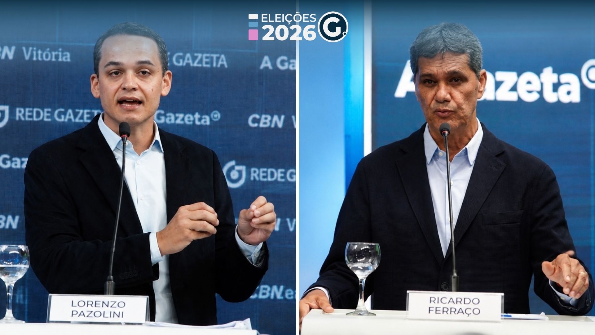 Ricardo Ferraço e Lorenzo Pazolini terão 5 minutos cada, durante os programas do horário eleitoral