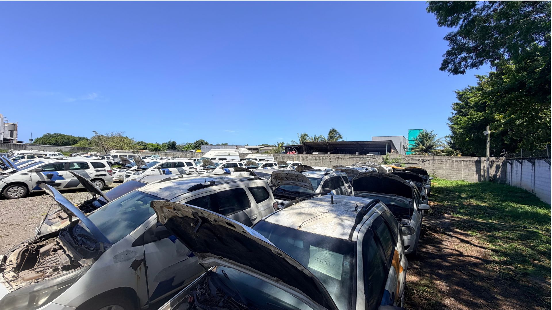 A PMES vai realizar um leilão on-line com 81 lotes de veículos, motocicletas e outros bens