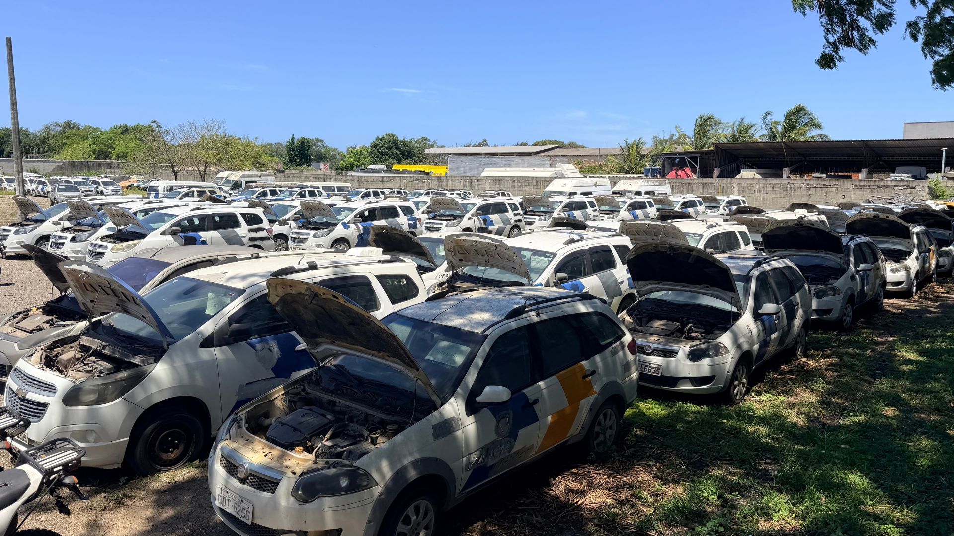 A PMES vai realizar um leilão on-line com 81 lotes de veículos, motocicletas e outros bens