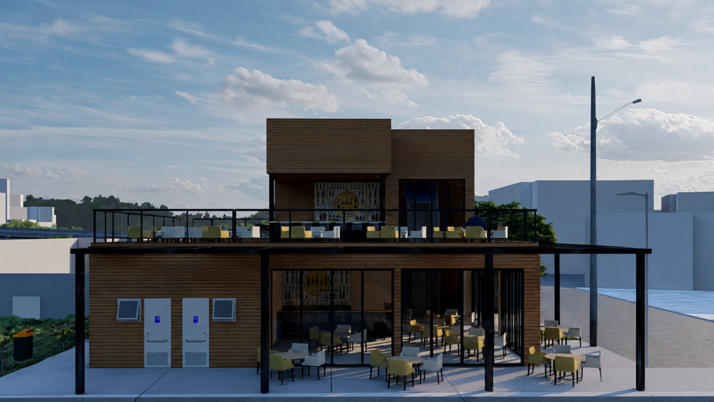 Polo gastronômico terá cinco unidades comerciais