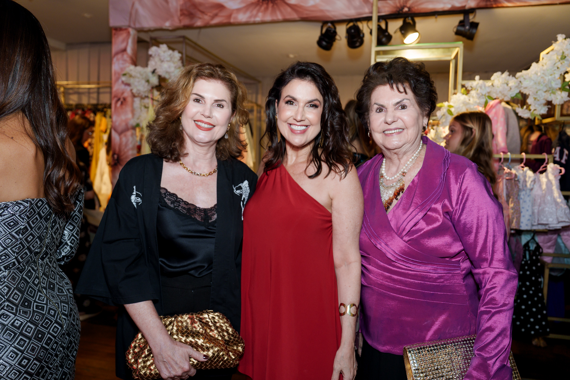 Fabiana Rassele Croce, Renata Rasseli e Beatriz Rassele Croce