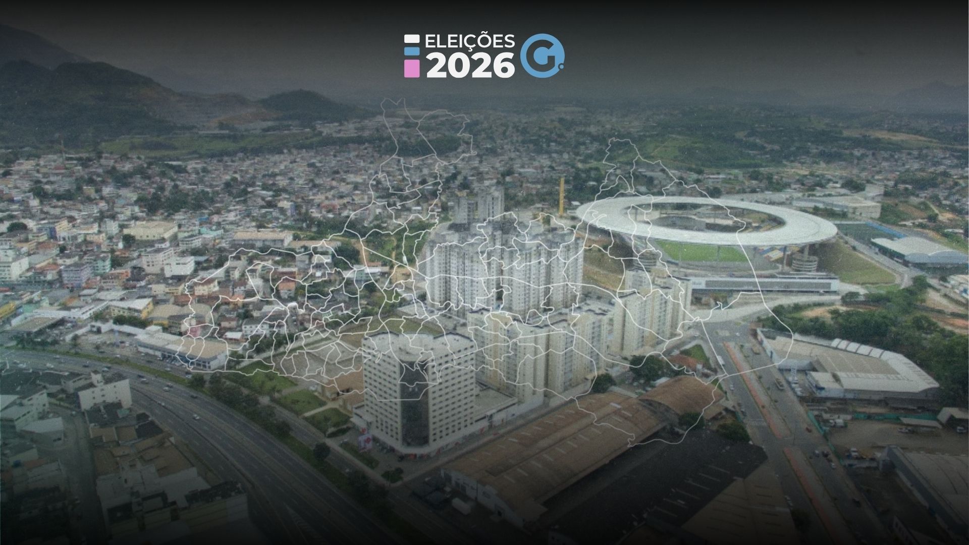 Mapa de votação em Cariacica para governo do ES