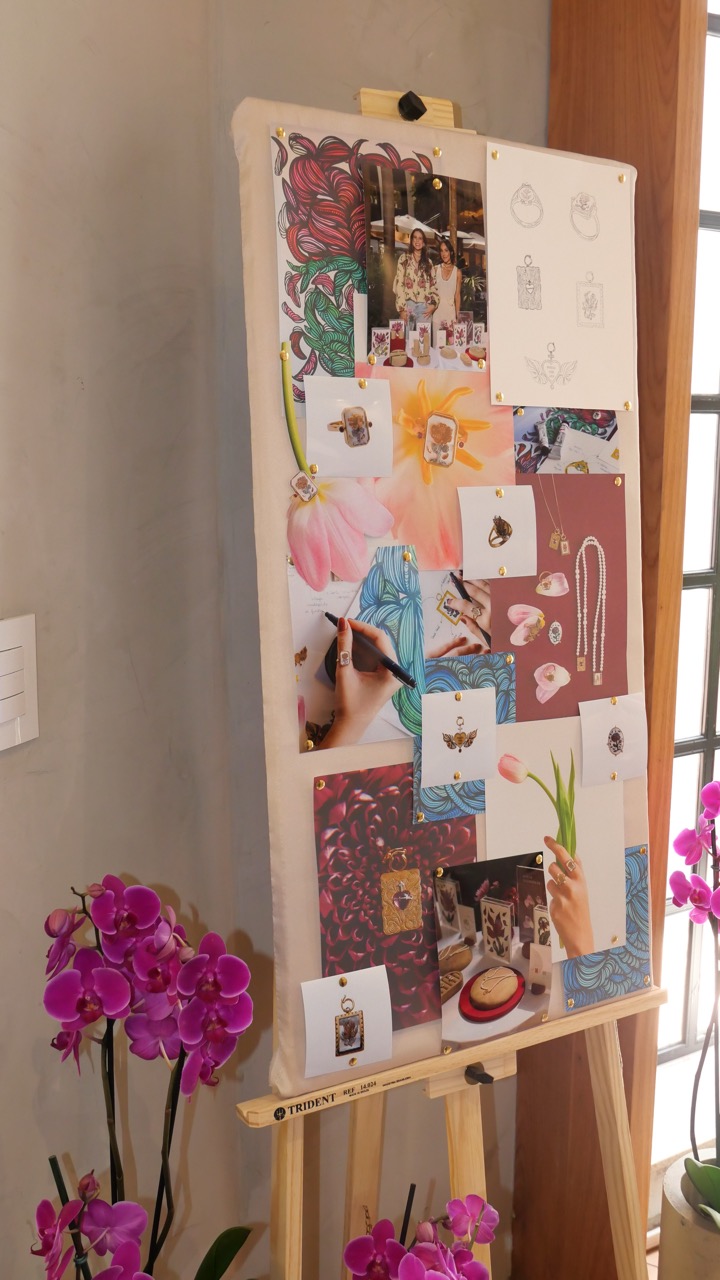 Carolina Neves e Ciccy Halpern lançam coleção Rosas Gloriosas em Vitória