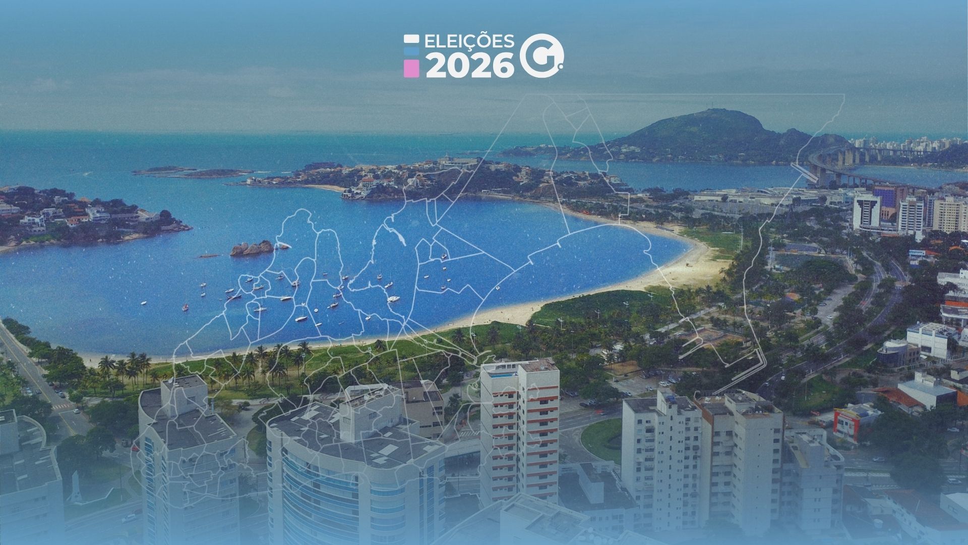 Eleições 2026 - mapa de bairros Vitória
