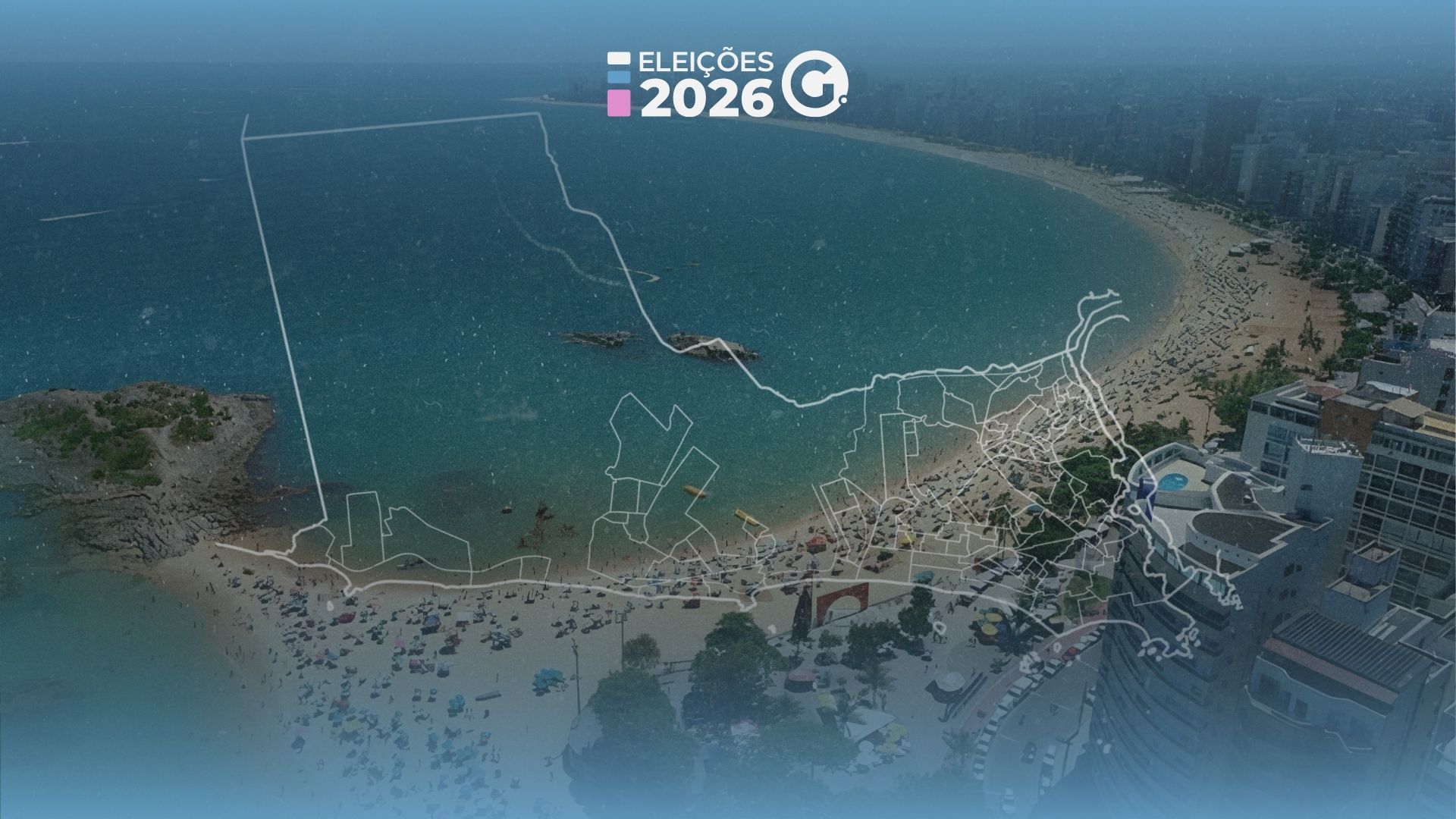 Eleições 2026 - mapa de votação de bairros em Vila Velha