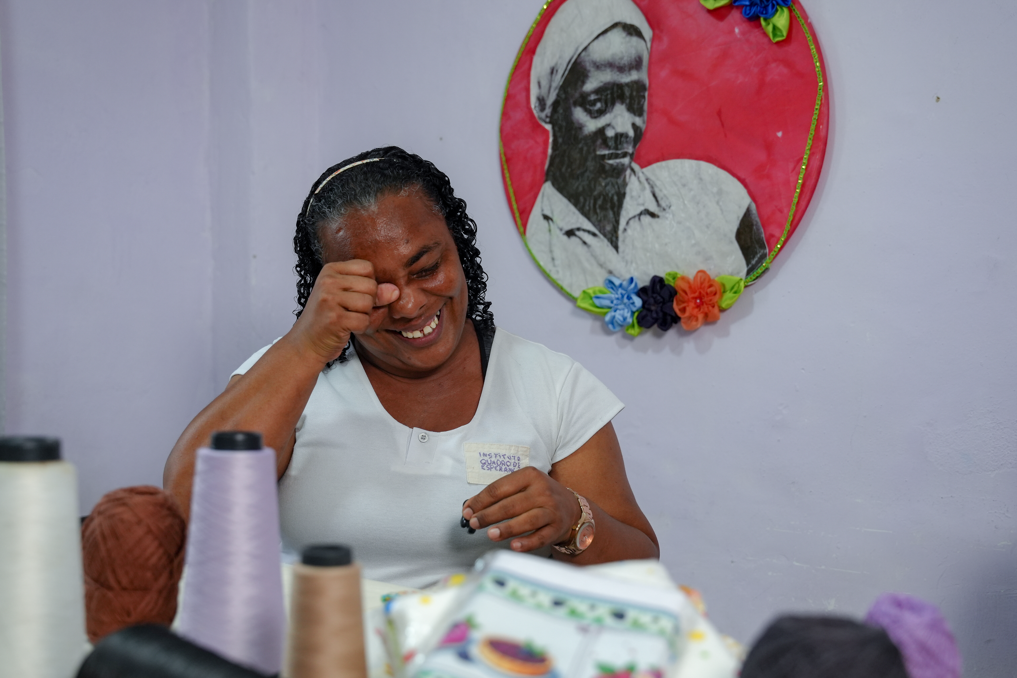 Projeto Social Fio de Esperança, no Morro do Quadro, em Vitória