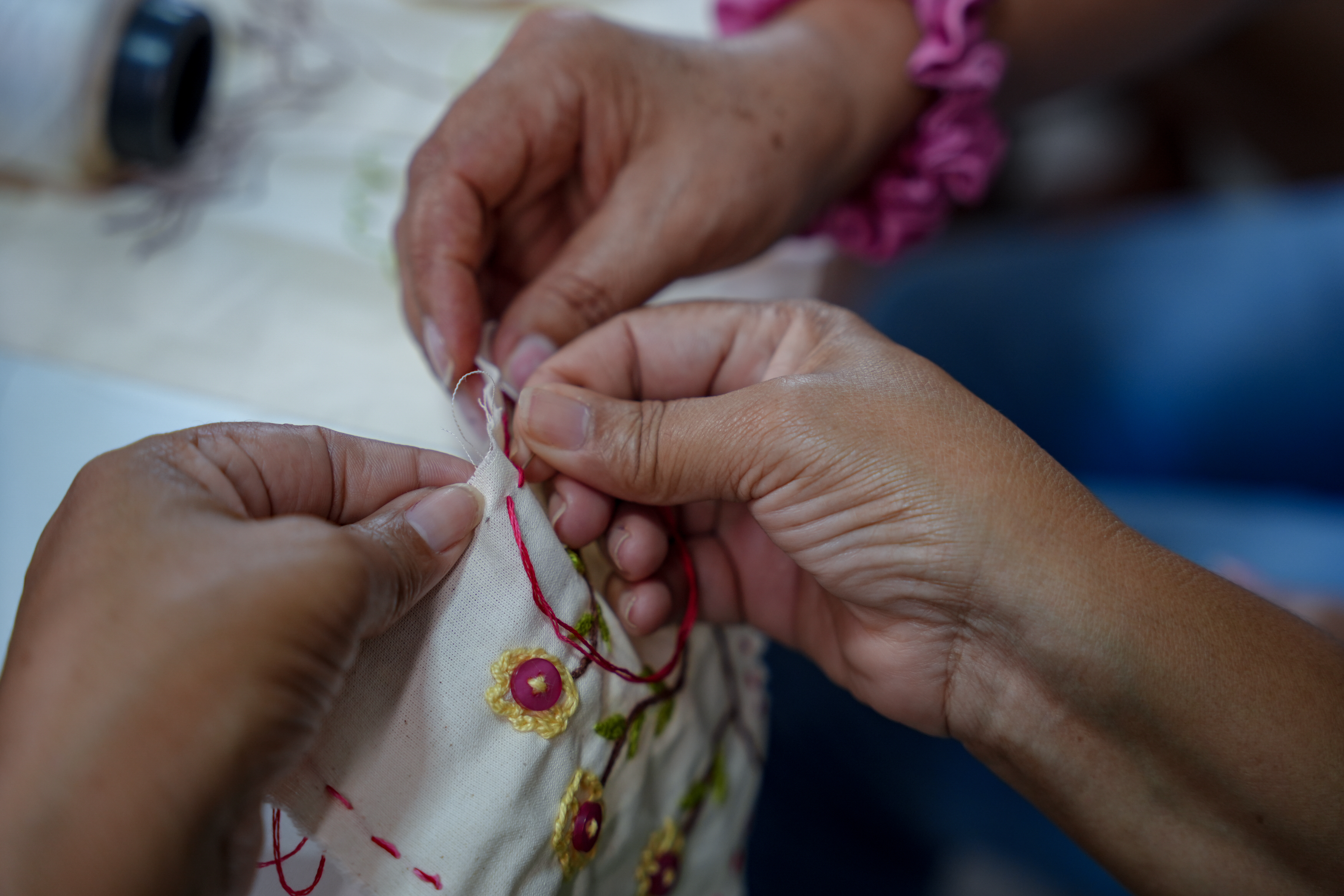 Projeto Social Fio de Esperança, no Morro do Quadro, em Vitória
