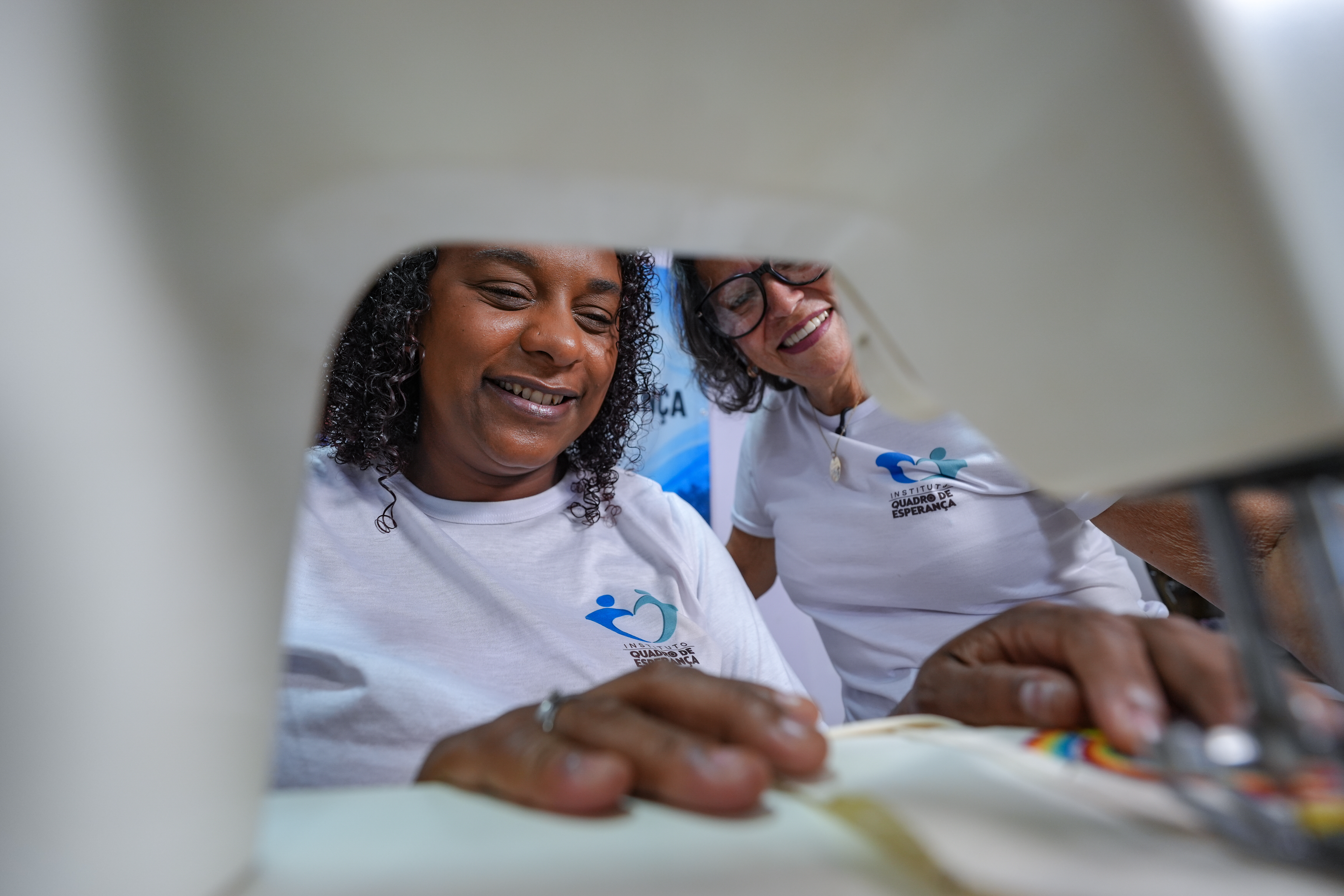 Projeto Social Fio de Esperança, no Morro do Quadro, em Vitória
