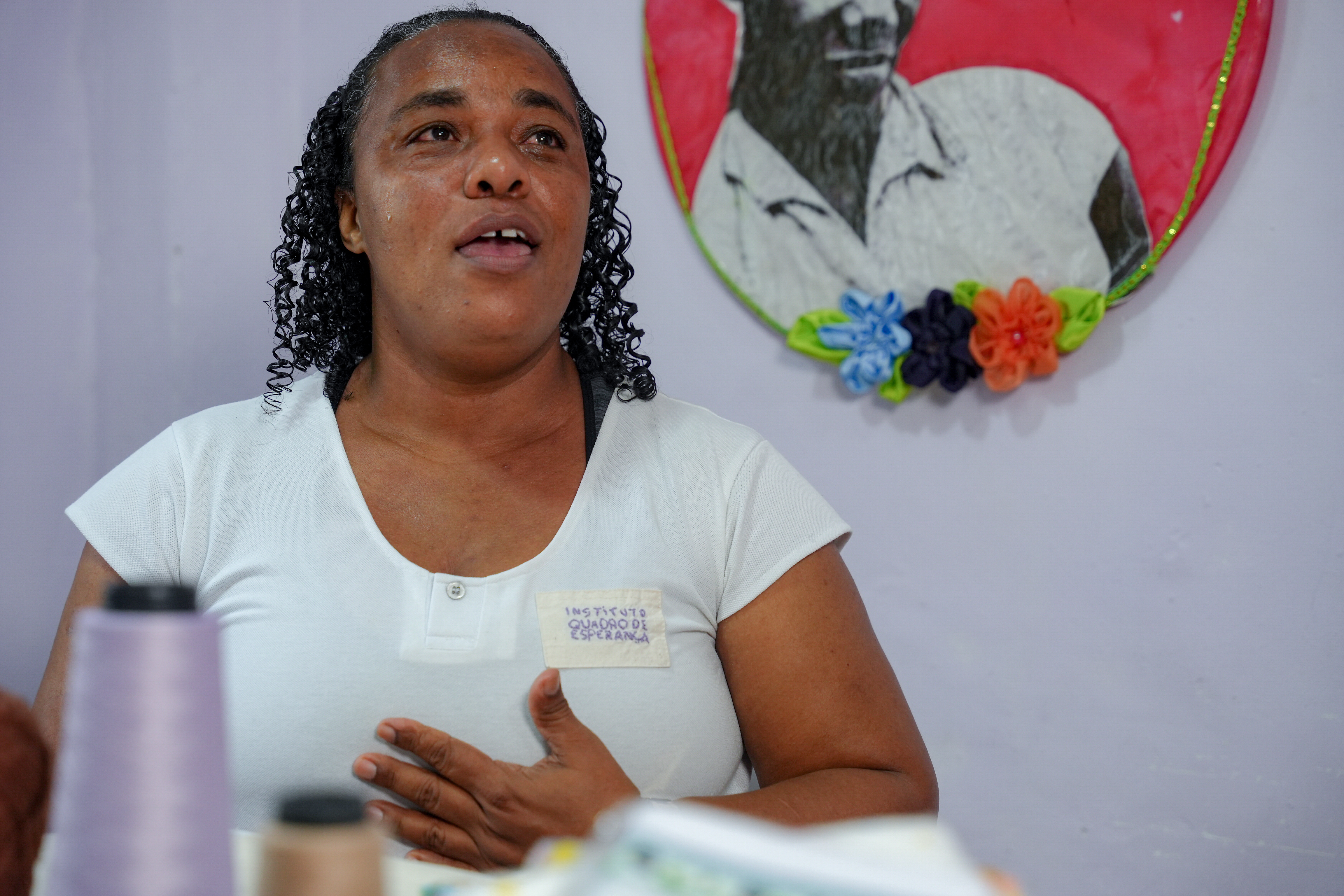 Projeto Social Fio de Esperança, no Morro do Quadro, em Vitória