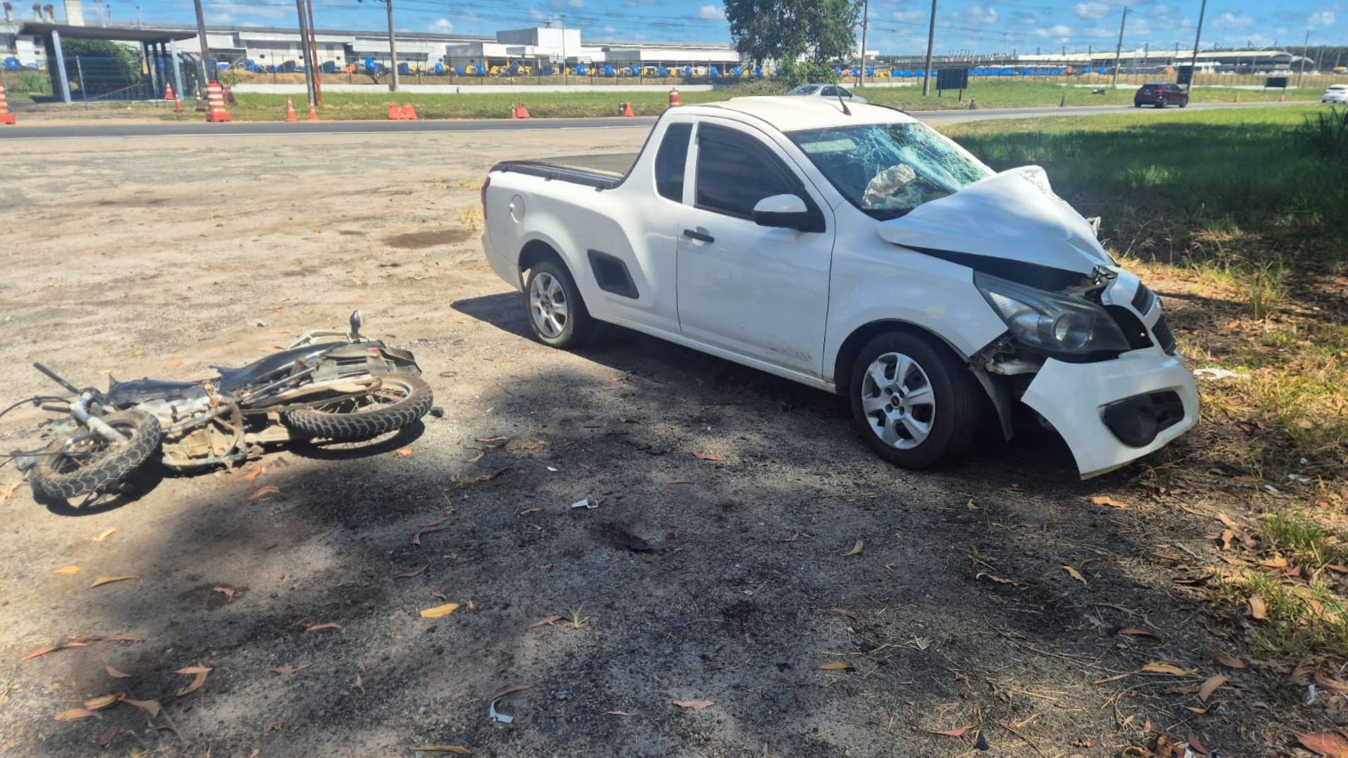 Acidente aconteceu na manhã deste sábado (10), no km 63 da rodovia