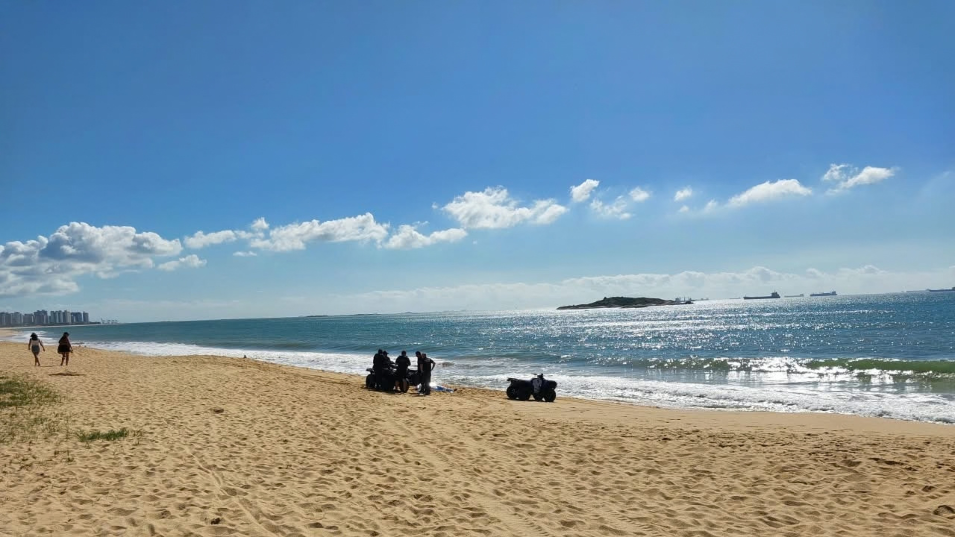Homem morre afogado na Praia de Itaparica, em Vila Velha