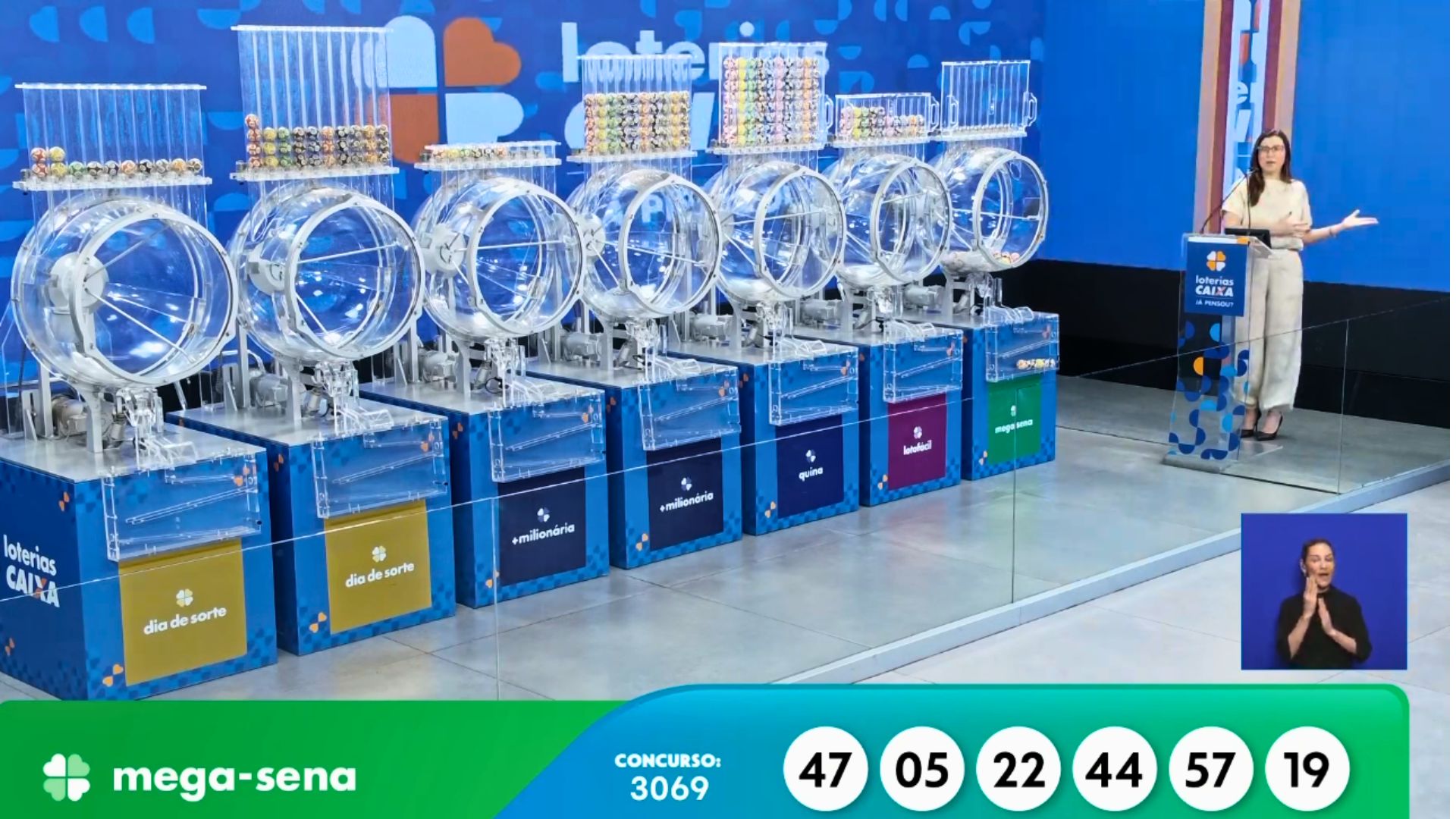 Sorteio da Mega-Sena 3.069