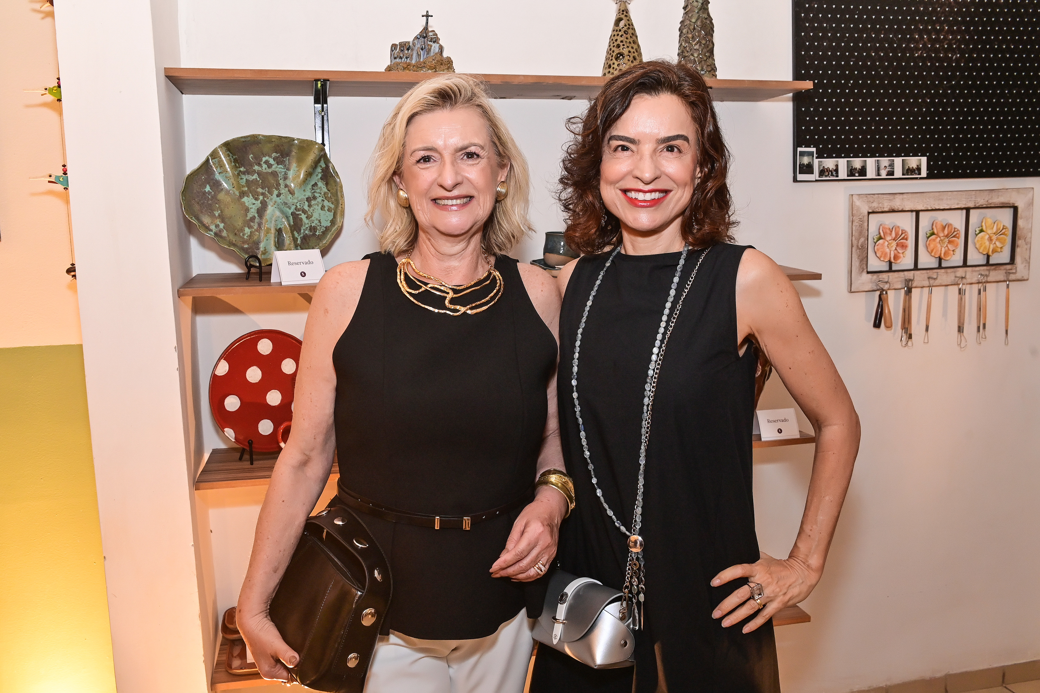 Gracinha Nader e Lenize Dias