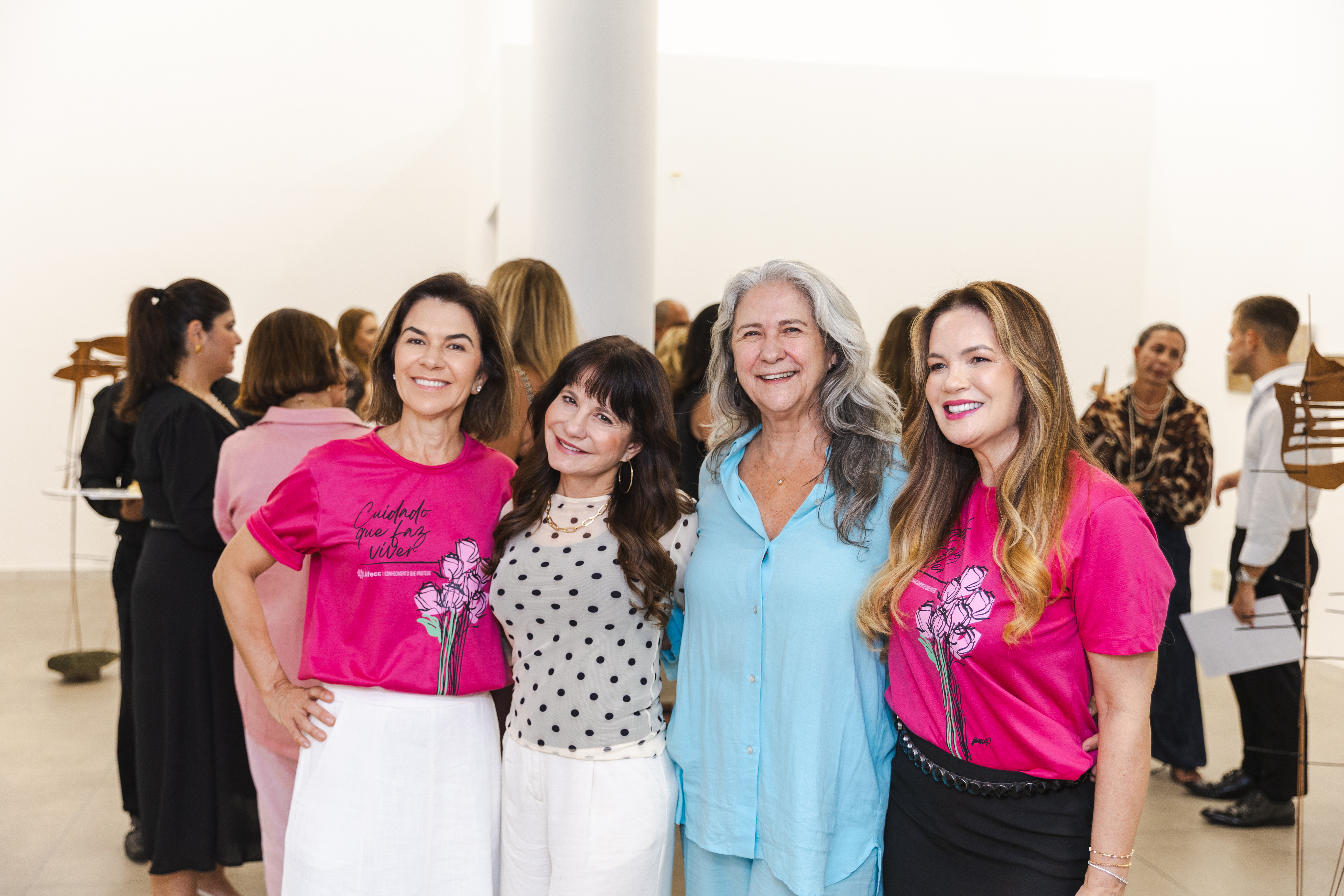 Edelweiss Soares, Kitia Perciano, Thais Helal e Marcela Raizer