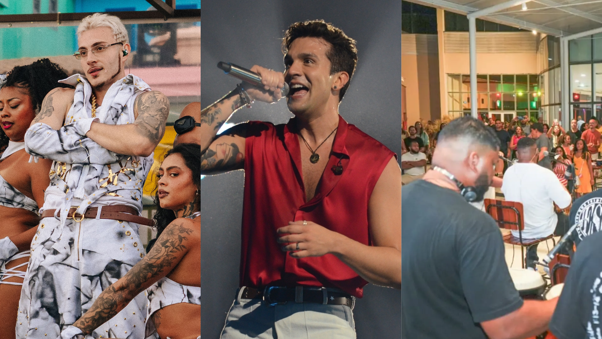 De funk, sertanejo, gospel e pagode, o ES reune varias opçoes de atrações para todos os gostos