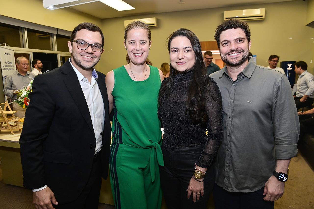 Gustavo Uliana, Maria Dulce Graciosa, Érica Frank e Marcelo Uliana