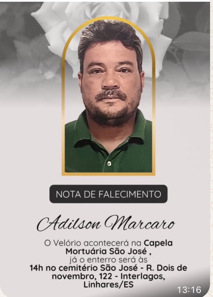 Adilson Marcaro tinha 48 anos