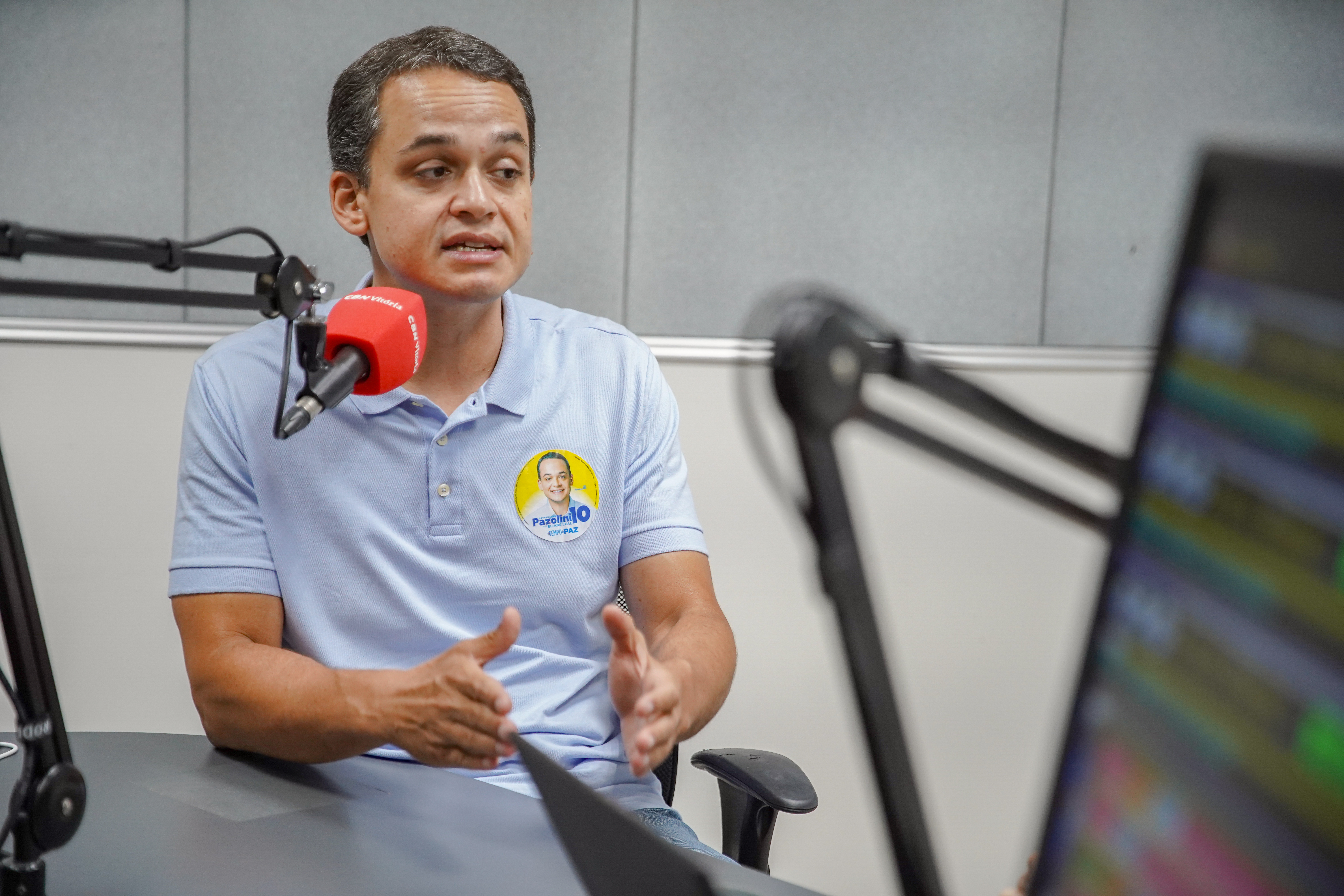 Entrevista na CBN com Lorenzo Pazolini, governador eleito no ES
