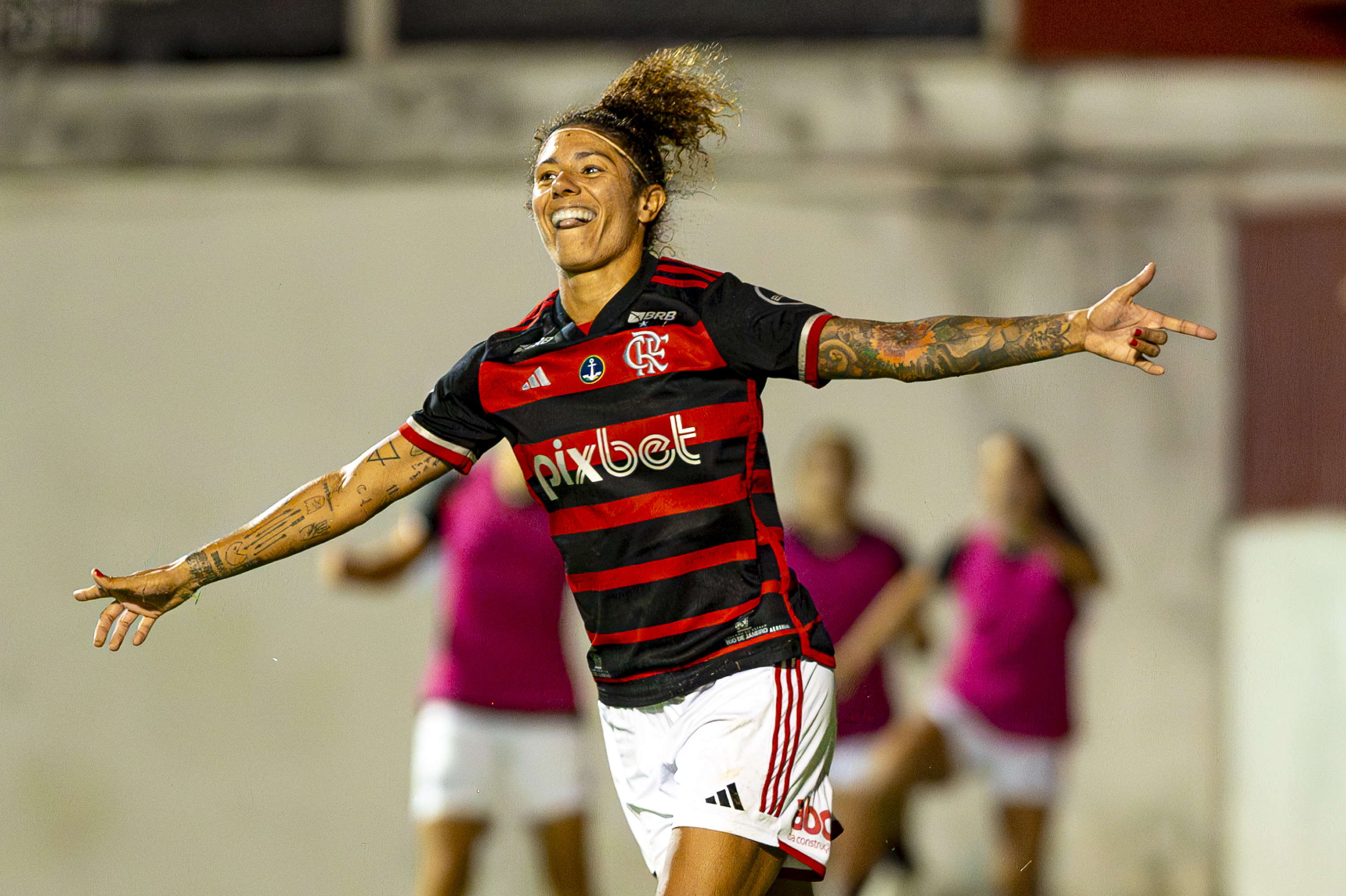 Cristiane, ex-seleção brasileira e jogadora do flamengo