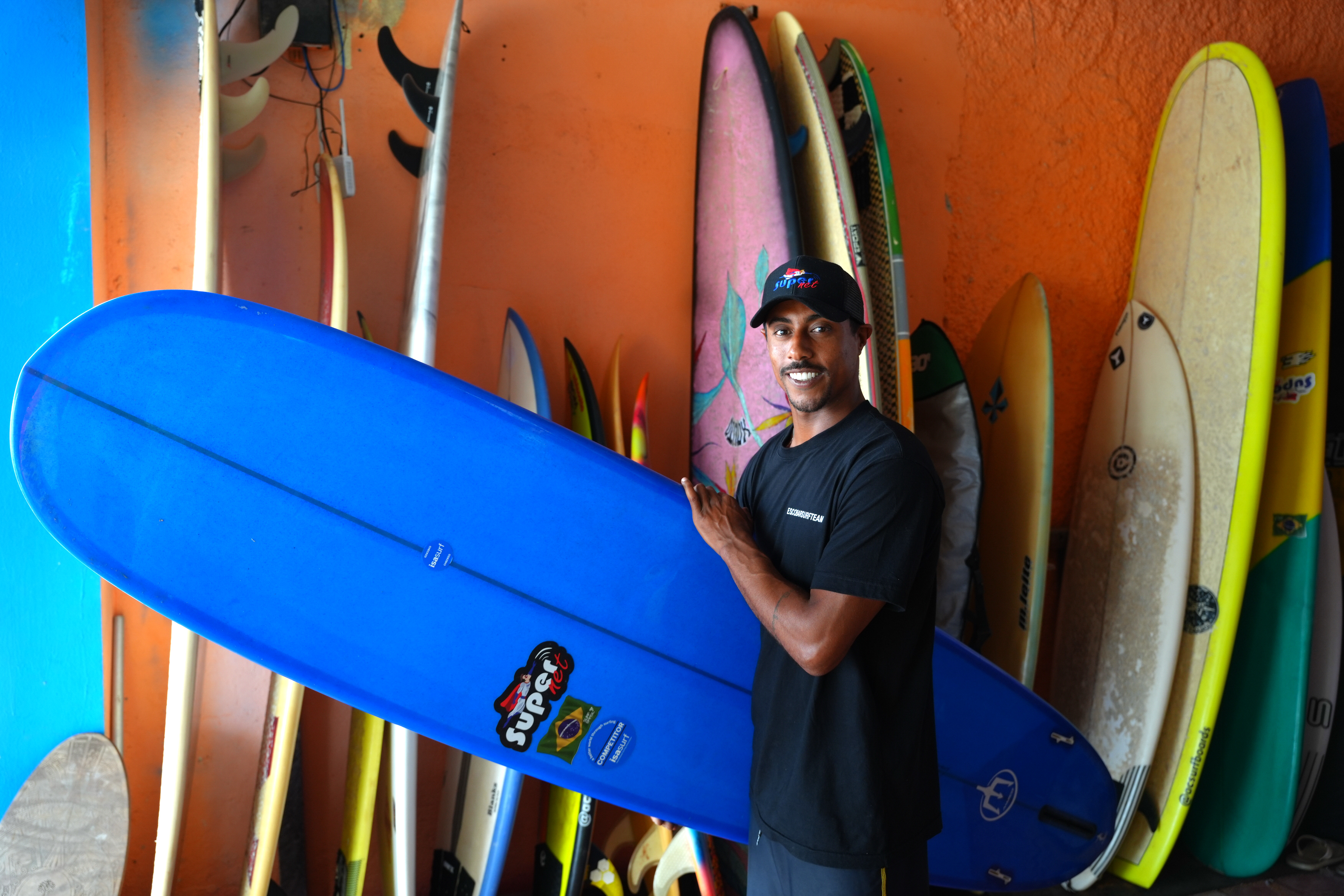 Alexandre Escobar, surfista capixaba
