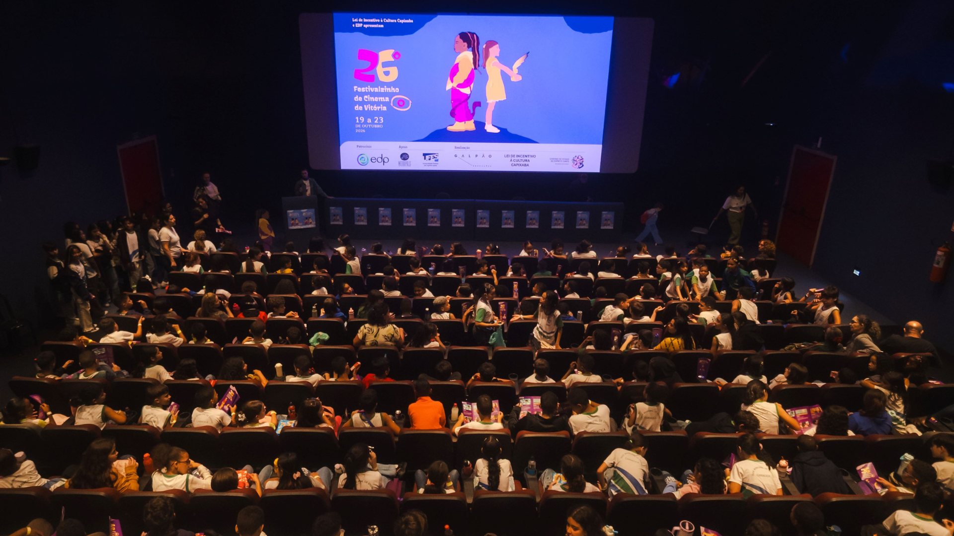 A Mostra Competitiva do festivalzinho aconteceu de 20 a 22 de outubro
