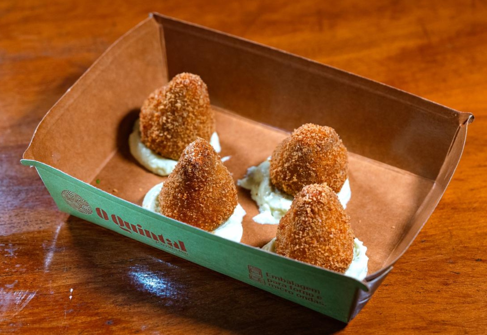 Coxinha de costela do O Quintal Parrilla para o Fest Gastronomia 2026