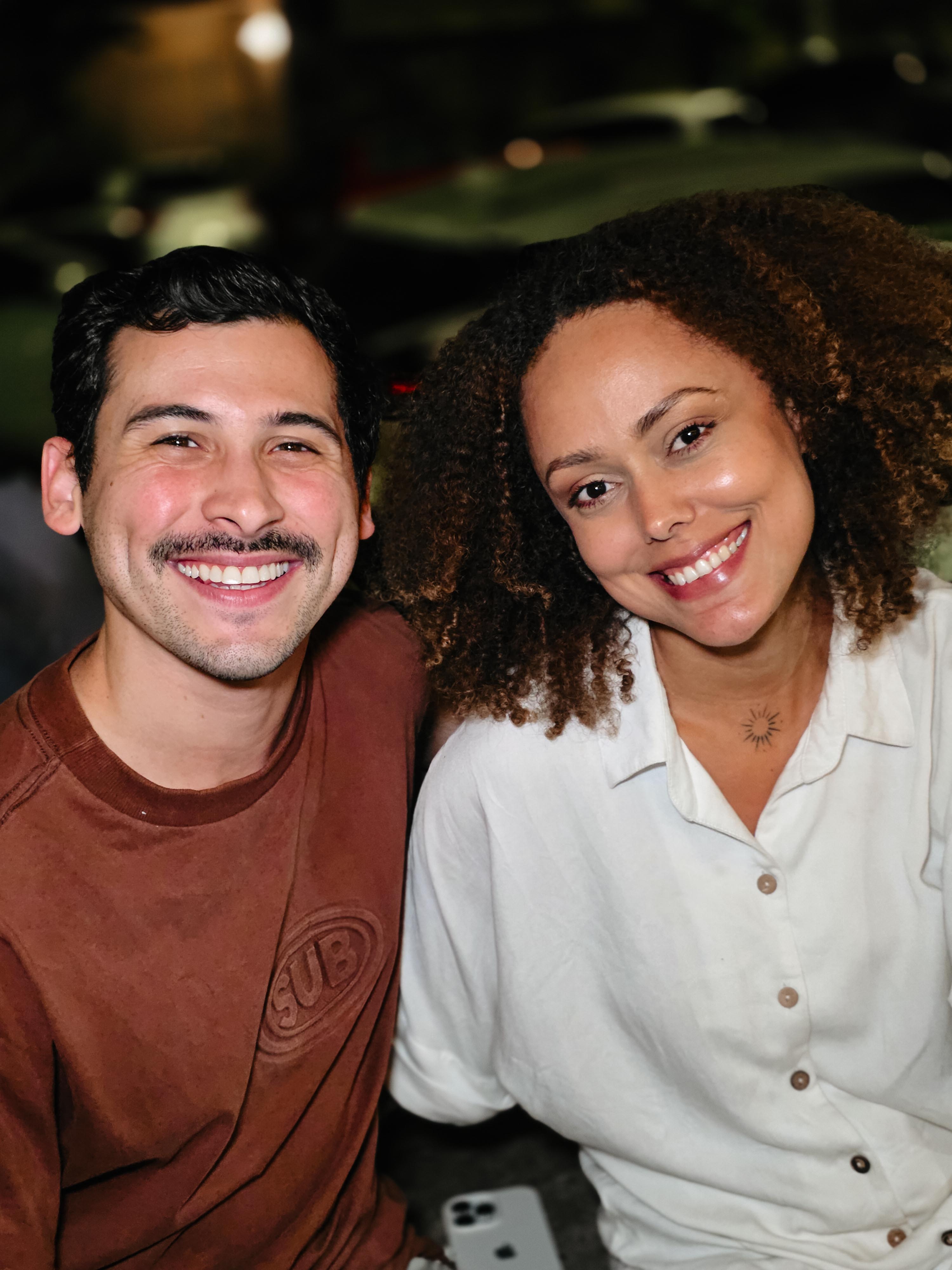 Felipe Khoury e Elis Carvalho