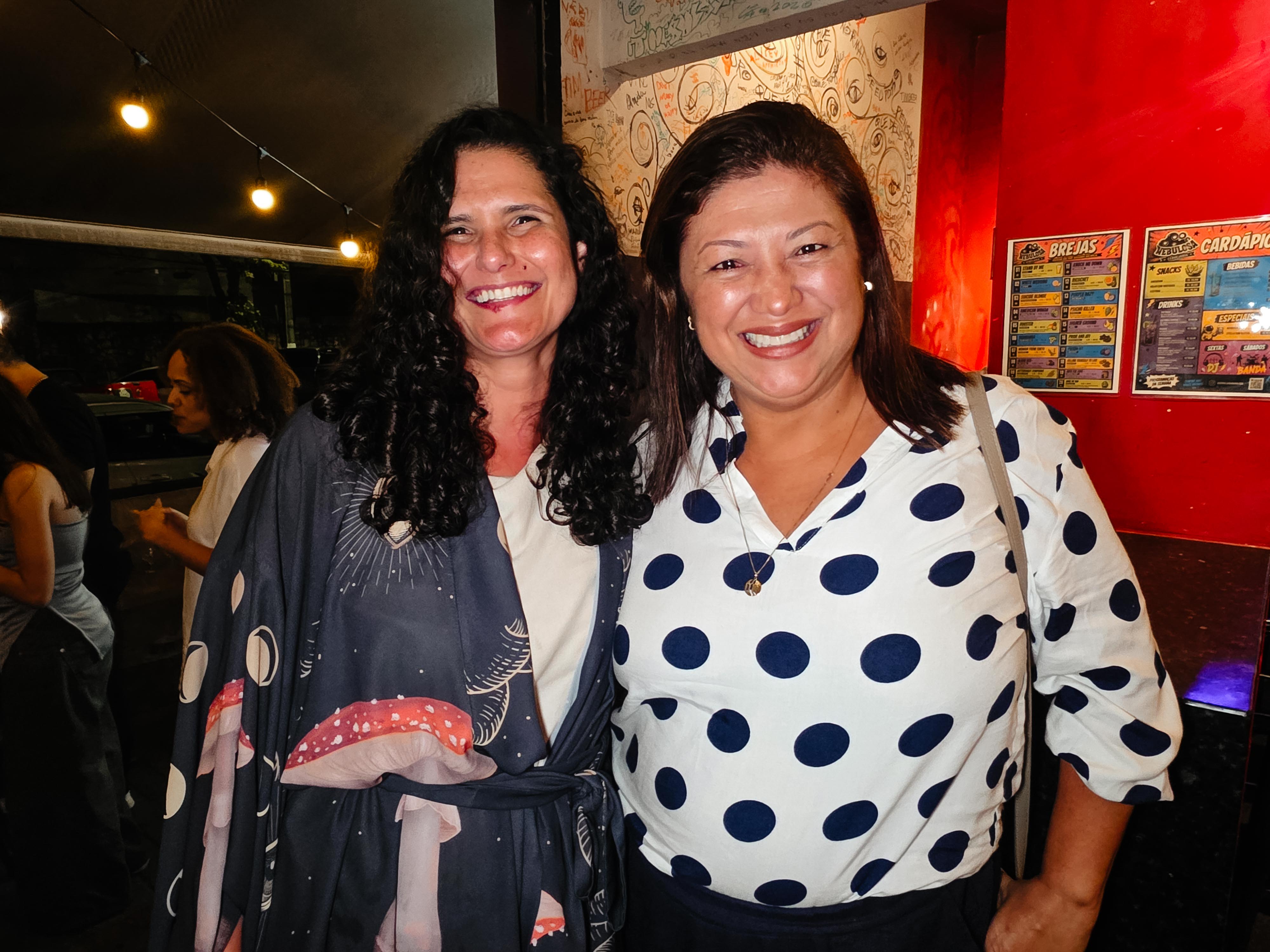 Lethicia Ribeiro e Elaine Silva