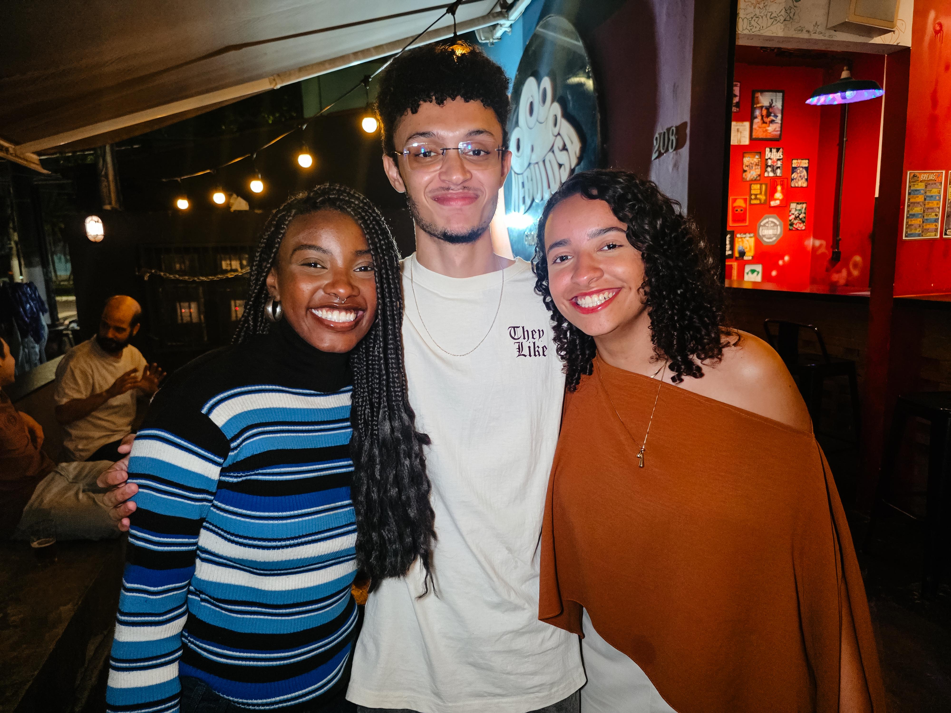 Nádia Roberta Lima, Felipe Oliveira e Ana Clara Silva Teixeira