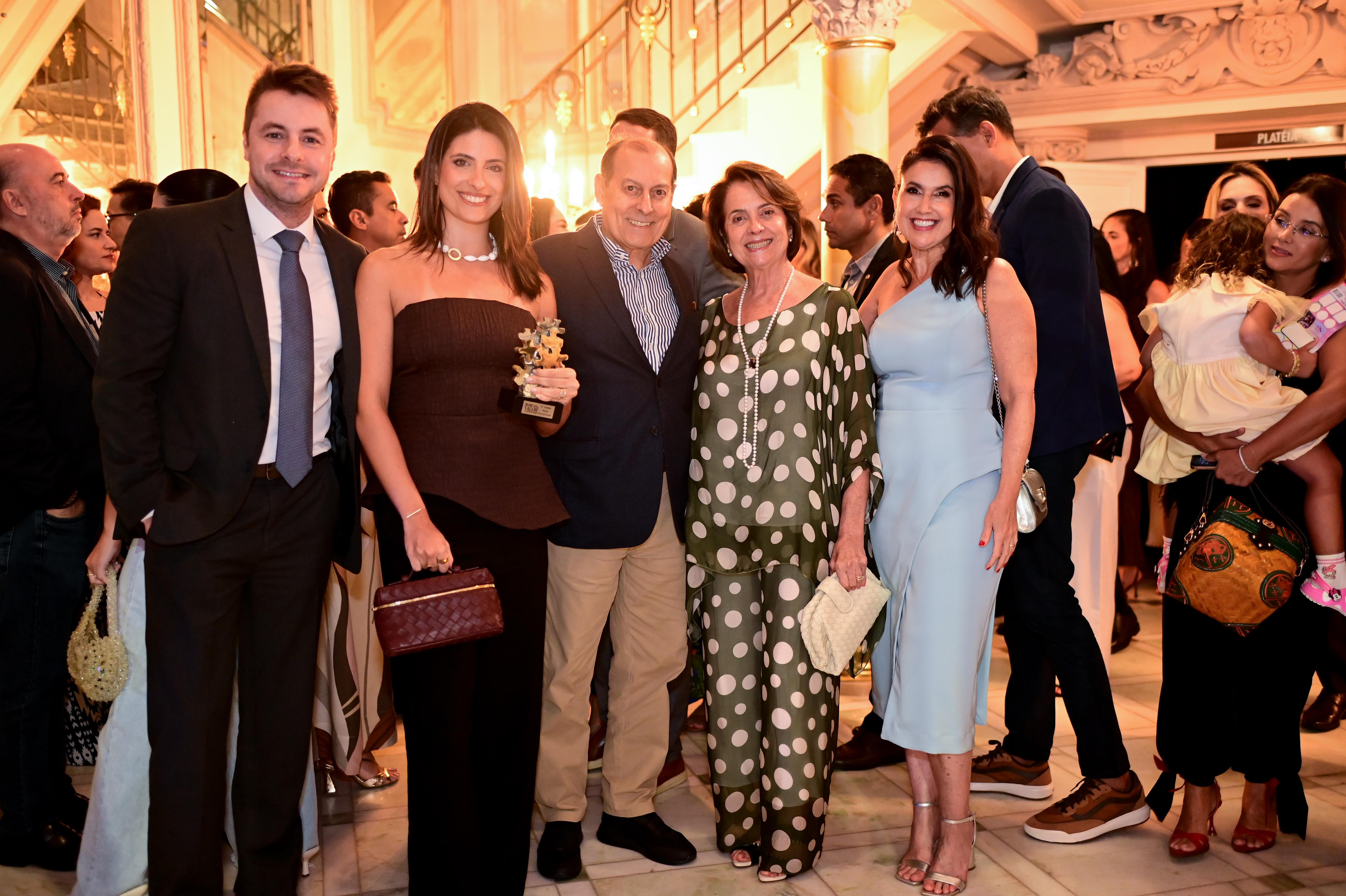 Tomas Baldo e Ana Luiza Azevedo, Getúlio e Denise Azevedo e Renata Rasseli