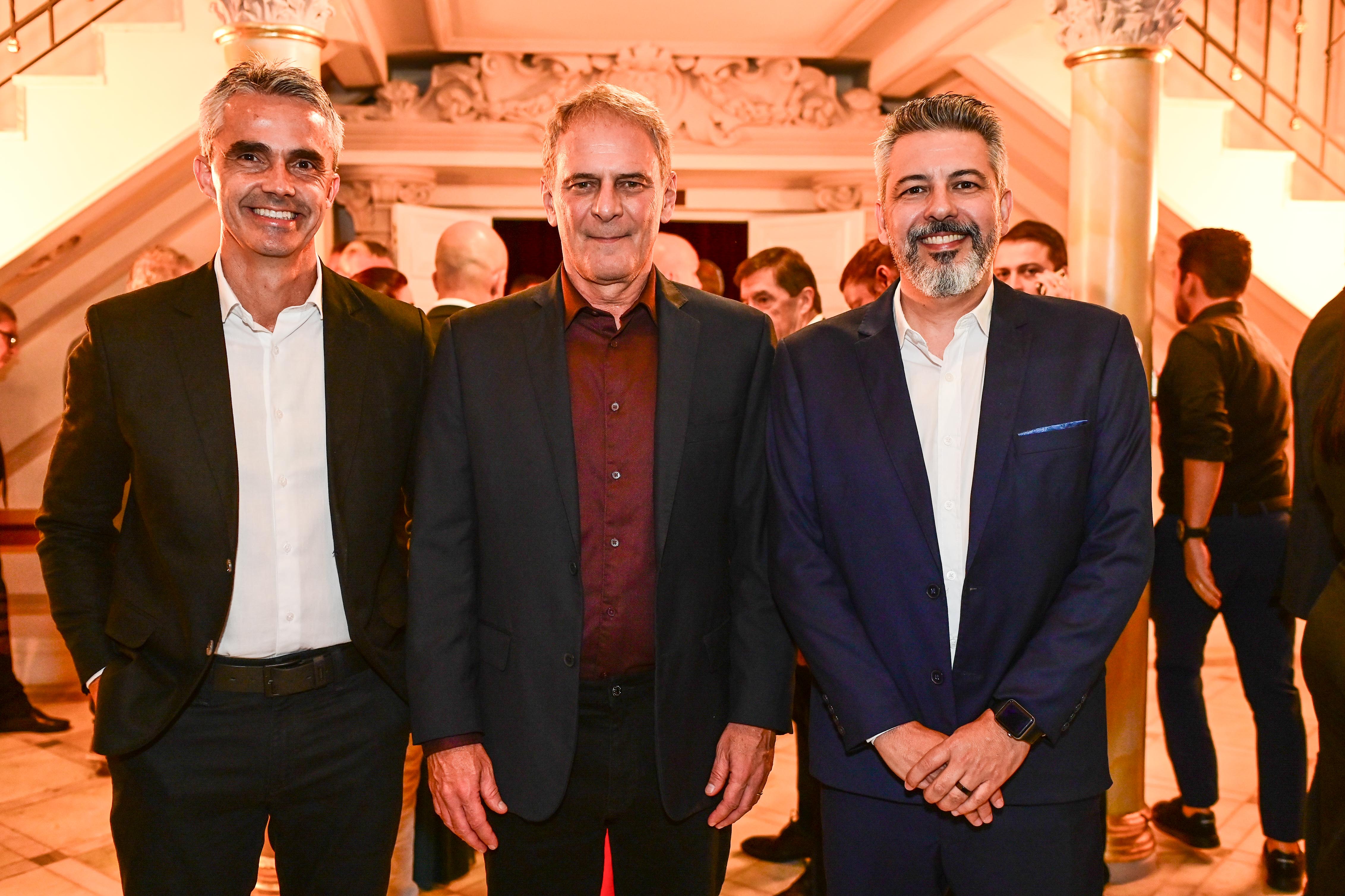 Bruno Passoni, Marcello Moraes e Bruno Araújo