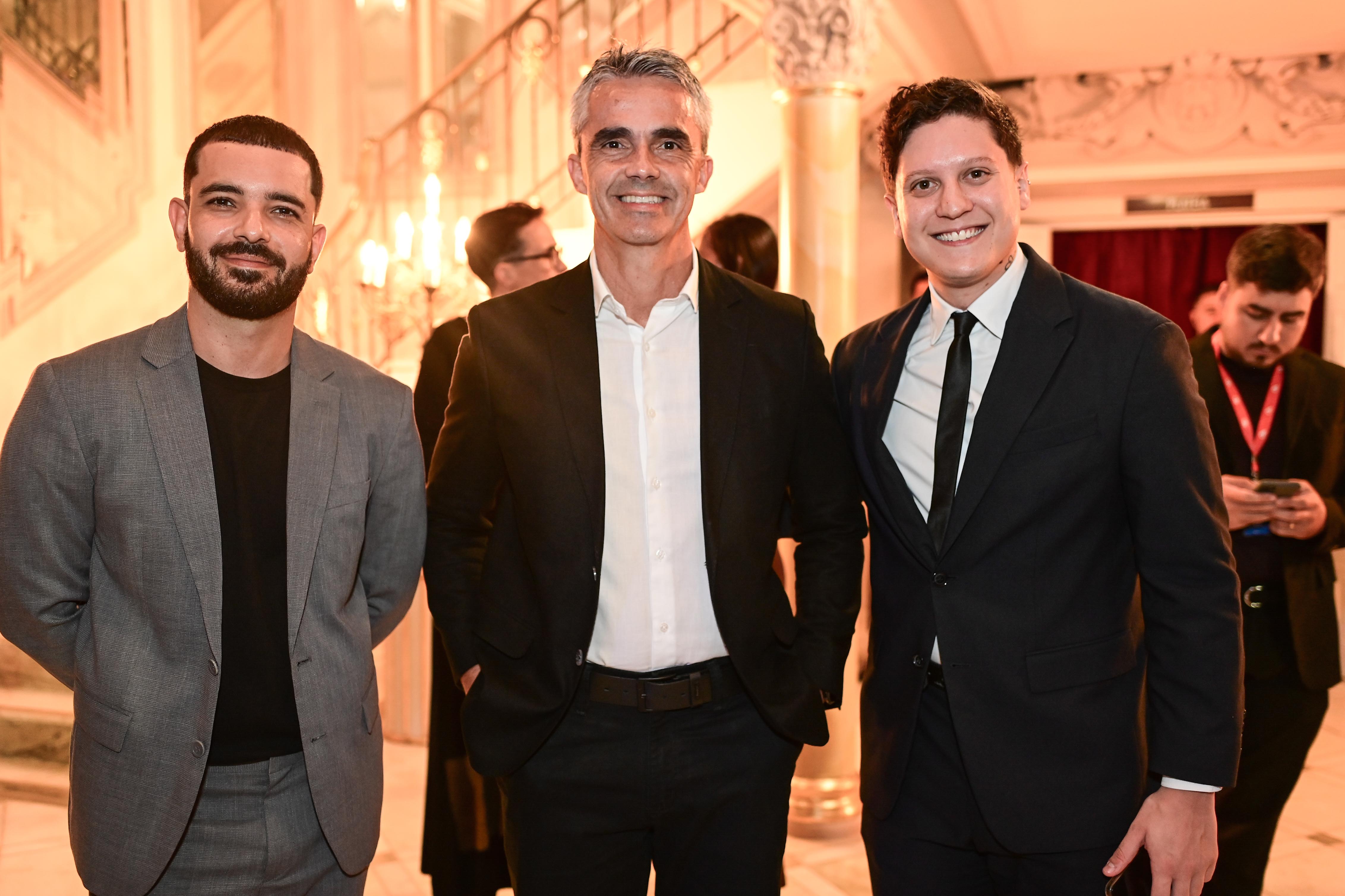 Philipe Ferreira, Bruno Passoni e Douglas Motta