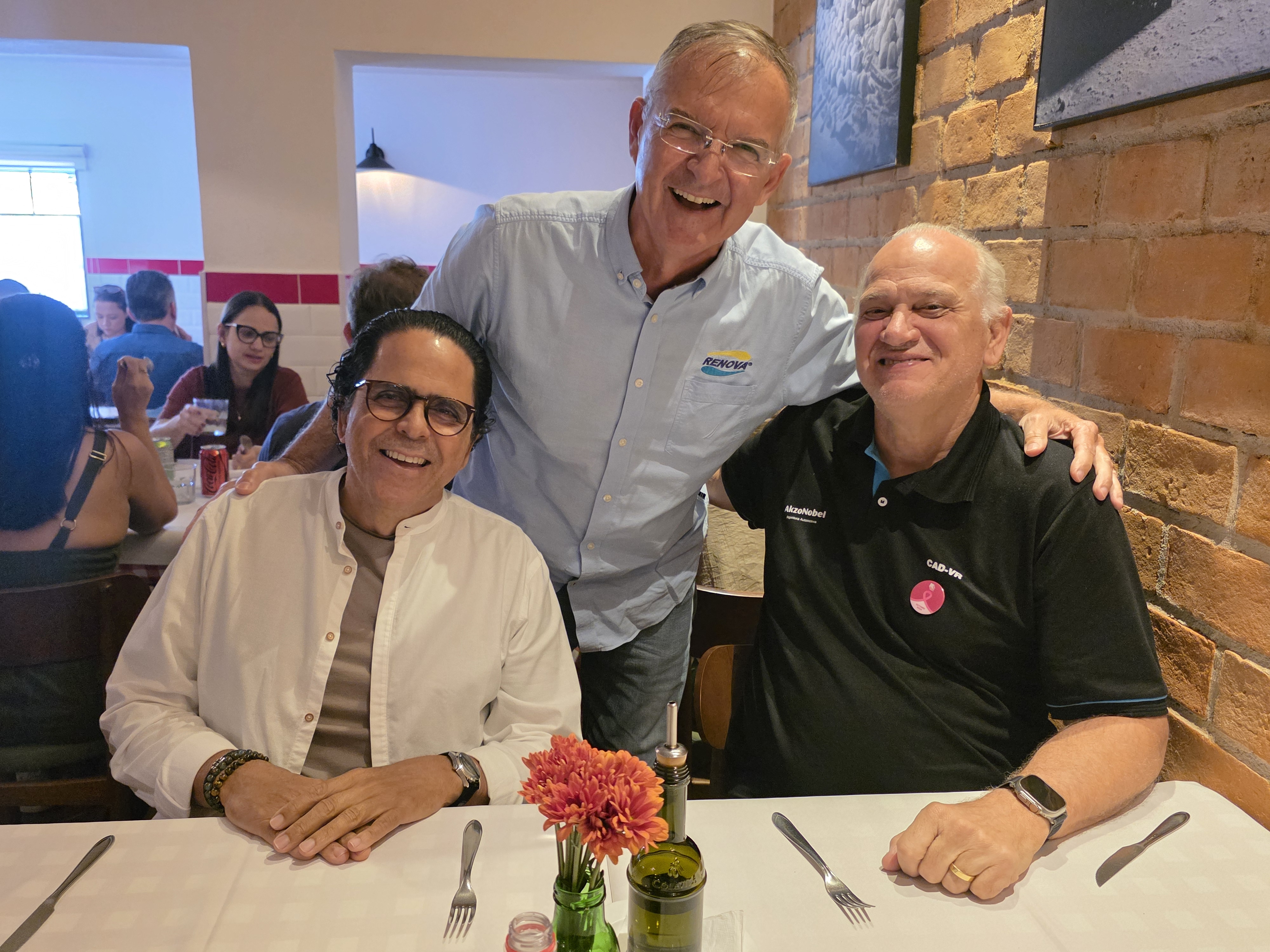 Ricardo Barbosa, Luiz Mateus , Fabio Tessarolo