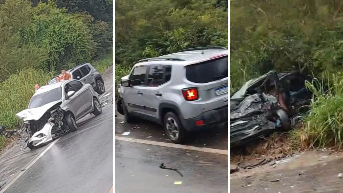 257 Acidente com três veículos deixa uma pessoa morta em Aracruz