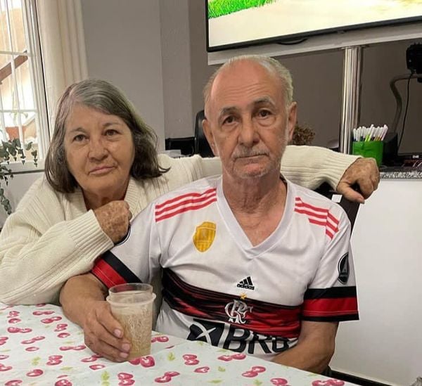 Luiz Duarte e Cacilda Duarte, sogra e sogro de Victor Coelho